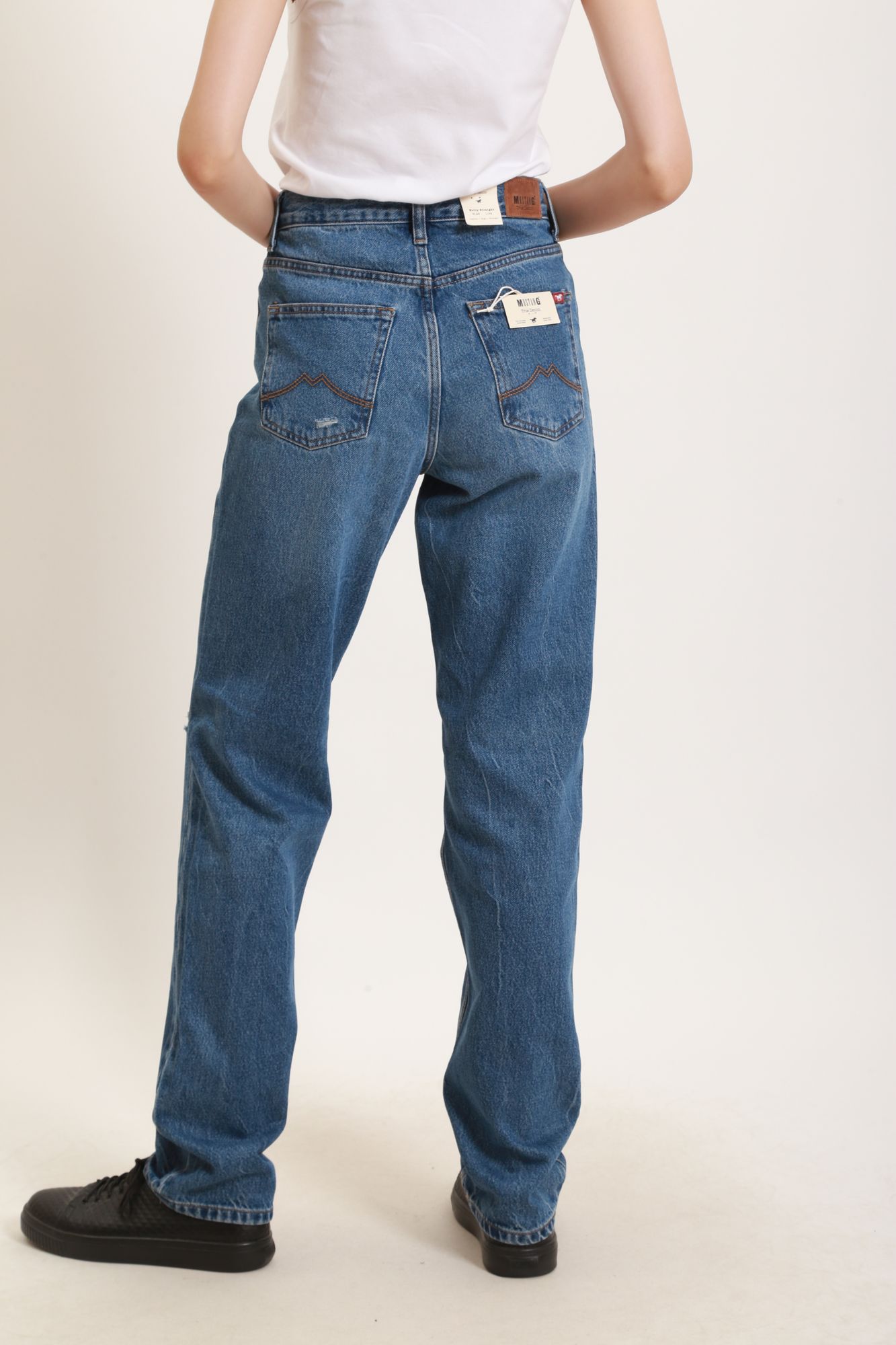 1011645-5000 джинсы kelly straight mustang 