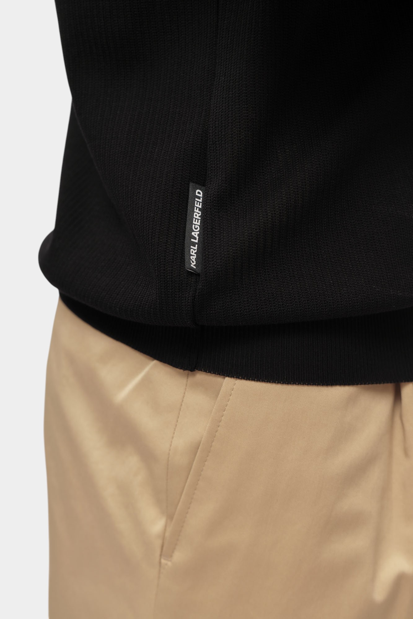 Поло Karl Lagerfeld Черный