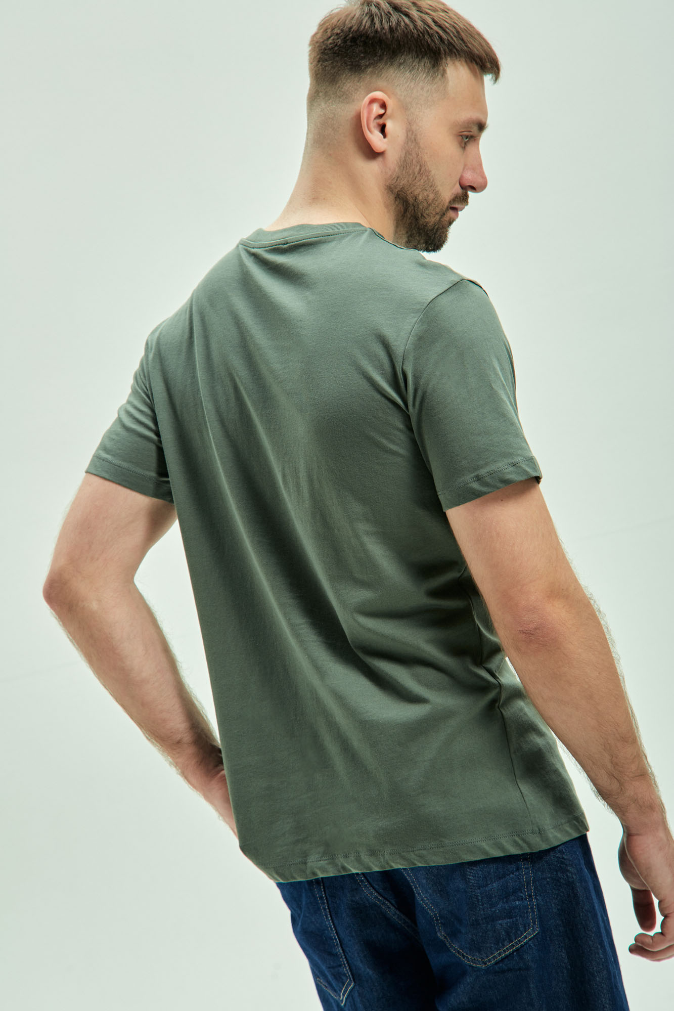 VM-ERK-22-062 Футболка Van Mich Зеленый