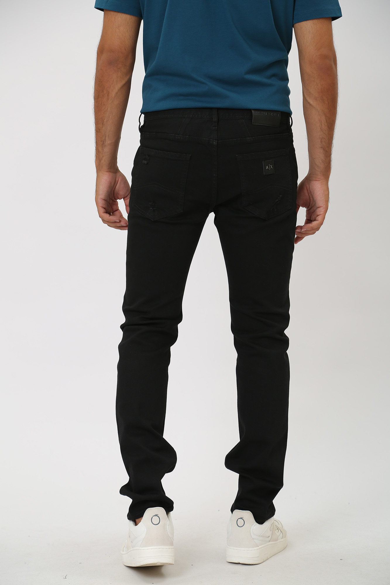 6RZJ13_Z1AAZ Брюки джинсовые  Armani Exchange Черный