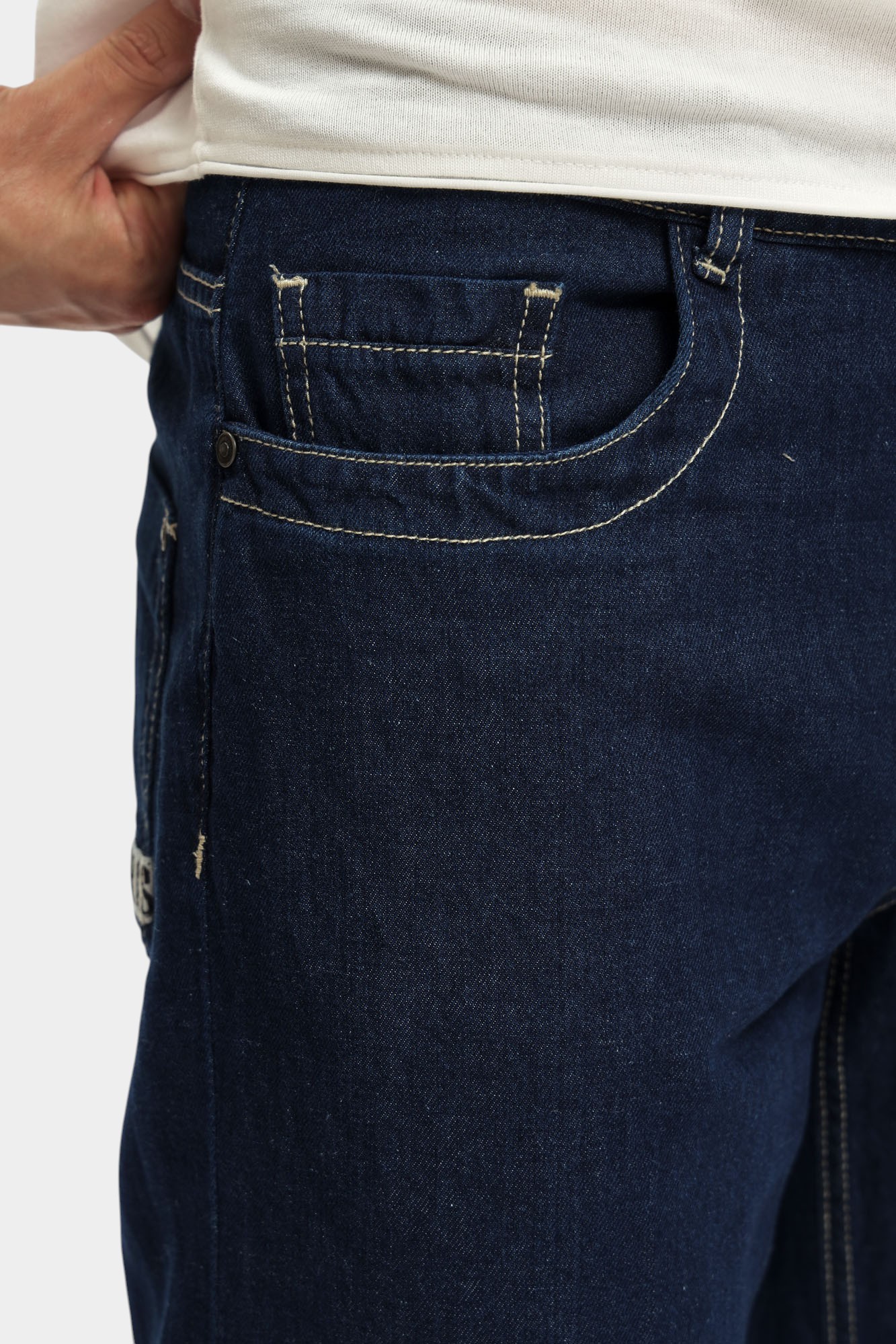 BMD0833R Брюки джинсовые Bikkembergs Синий