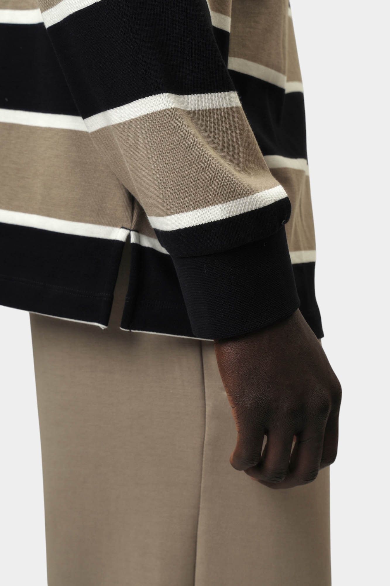 XM000463_AF13024 Поло с длинным рукавом Armani Exchange Бежевый