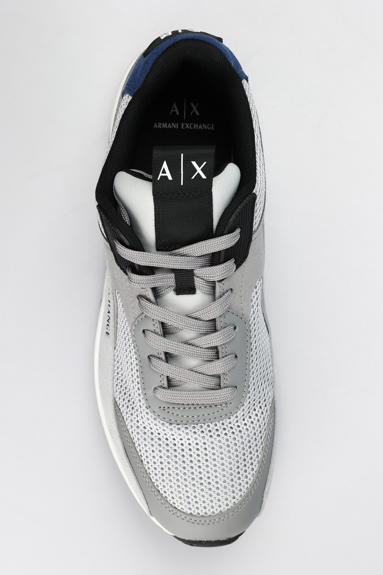 Кроссовки Armani Exchange XUX121_XV540_S280_LIGHT GREY+GREY купить в