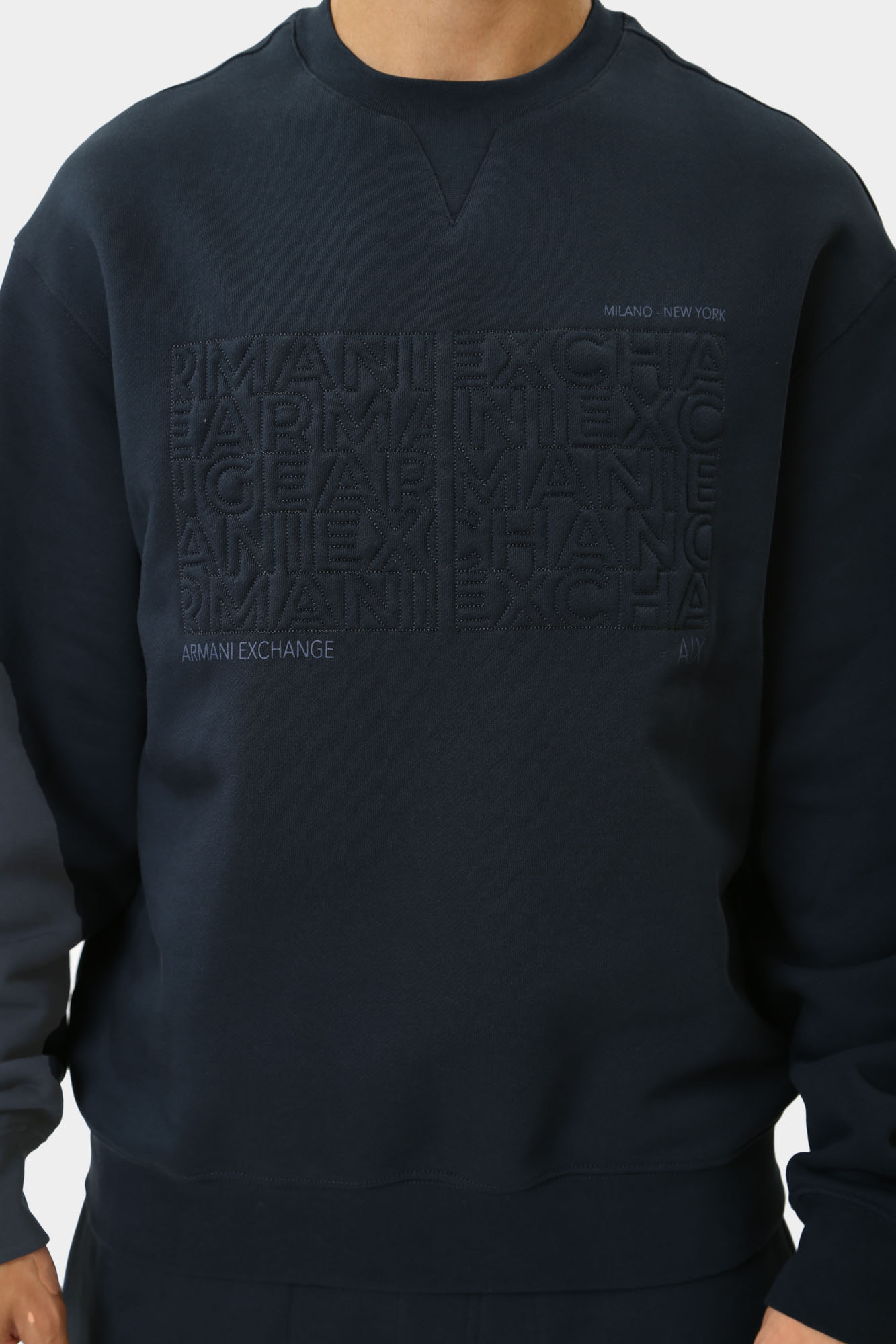 6DZMAA_ZJKAZ_1510 Свитшот Armani Exchange Синий