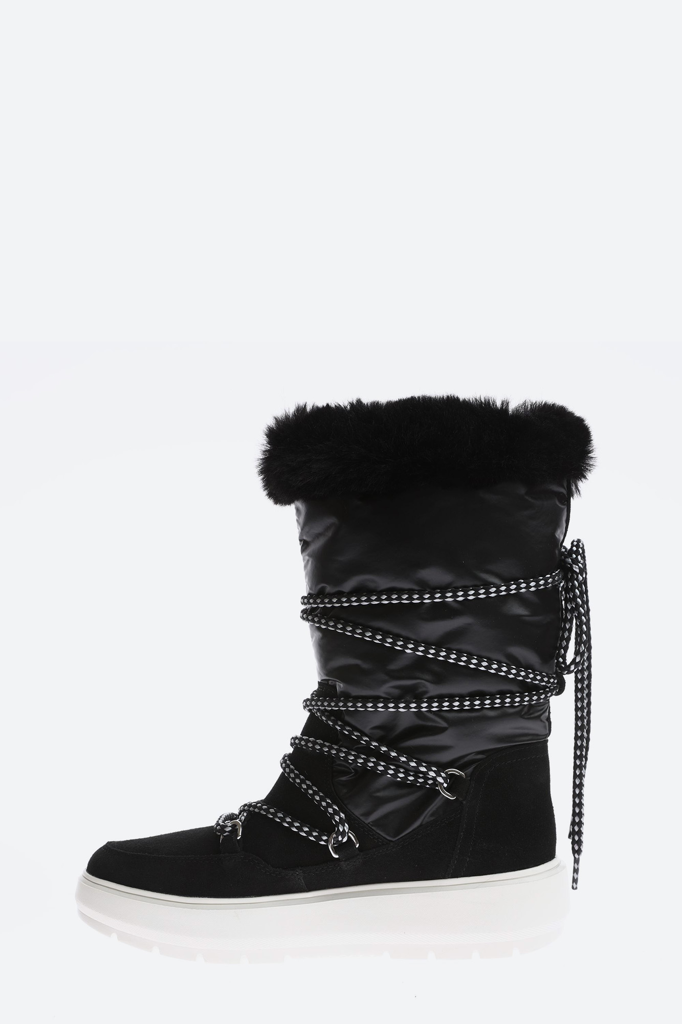 D94AWC022FU Сапоги Geox Черный