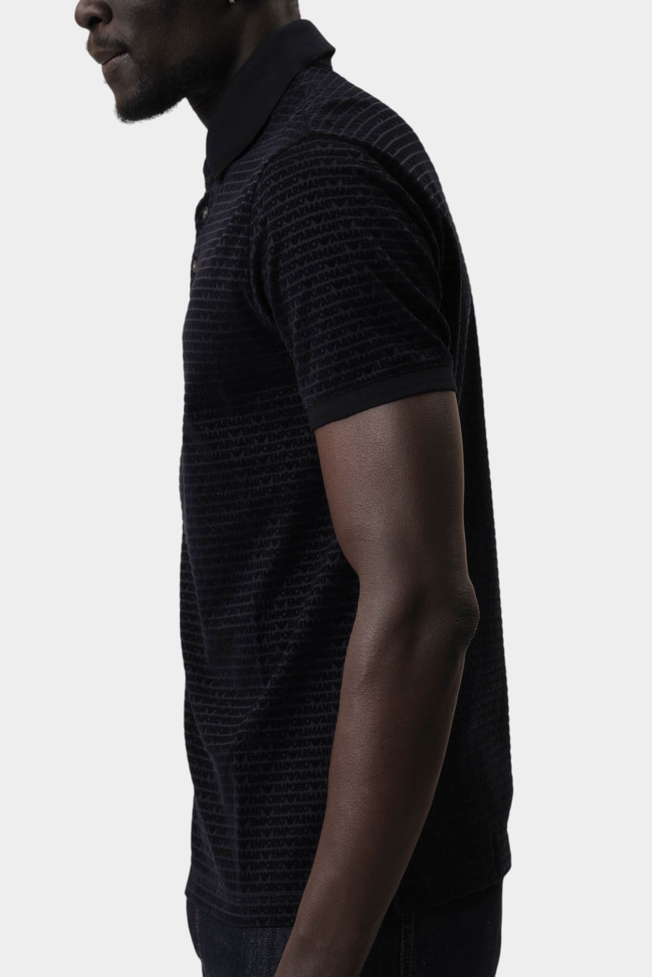 EM001283_AF10017 Поло Emporio Armani Синий