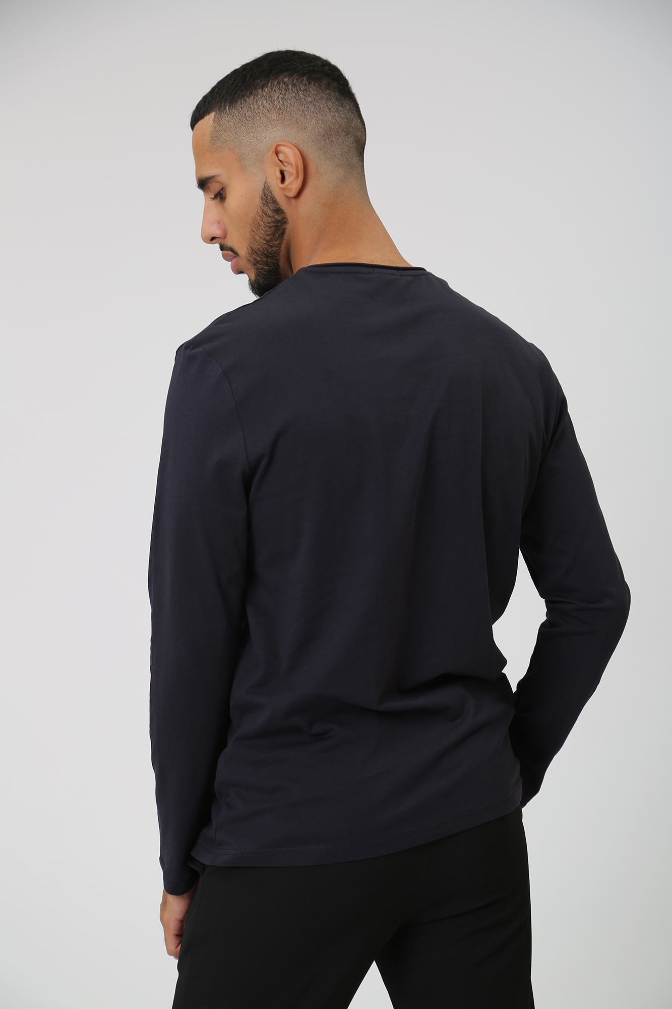 30035991_10014726 Лонгслив Strellson Синий