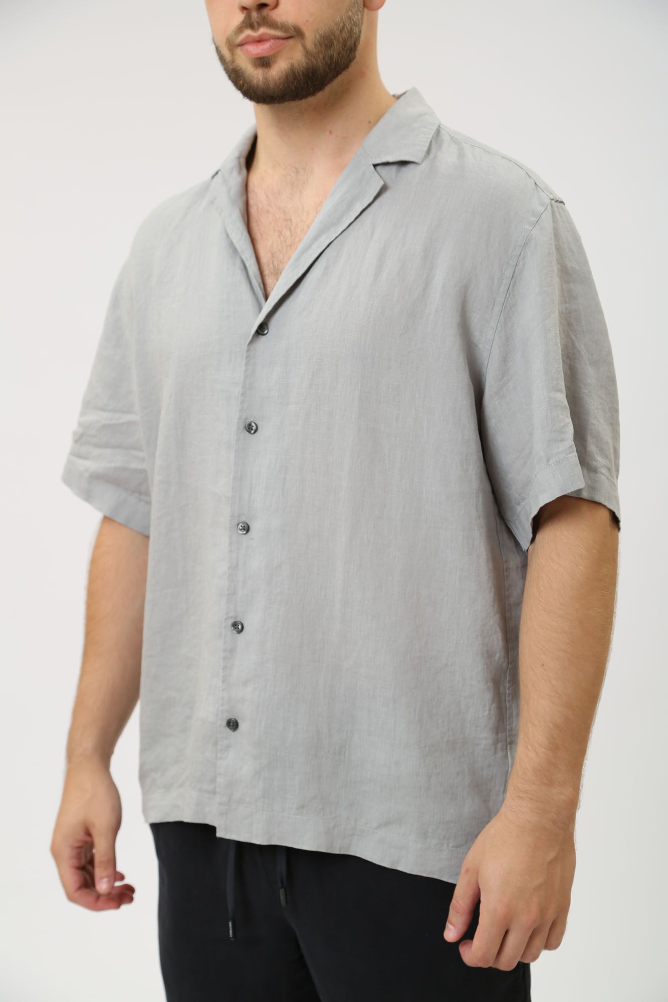 30041216_10017515 Рубашка Strellson Серый