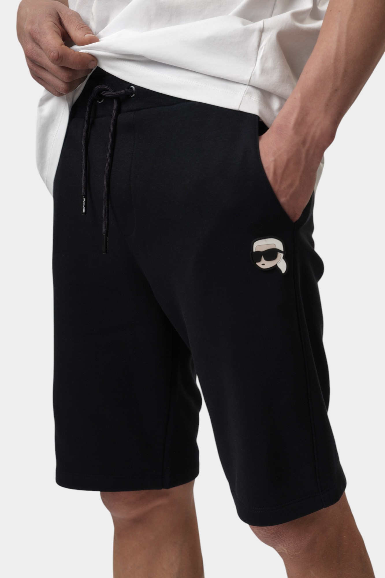 552900_705014 Шорты трикотажные Karl Lagerfeld Черный