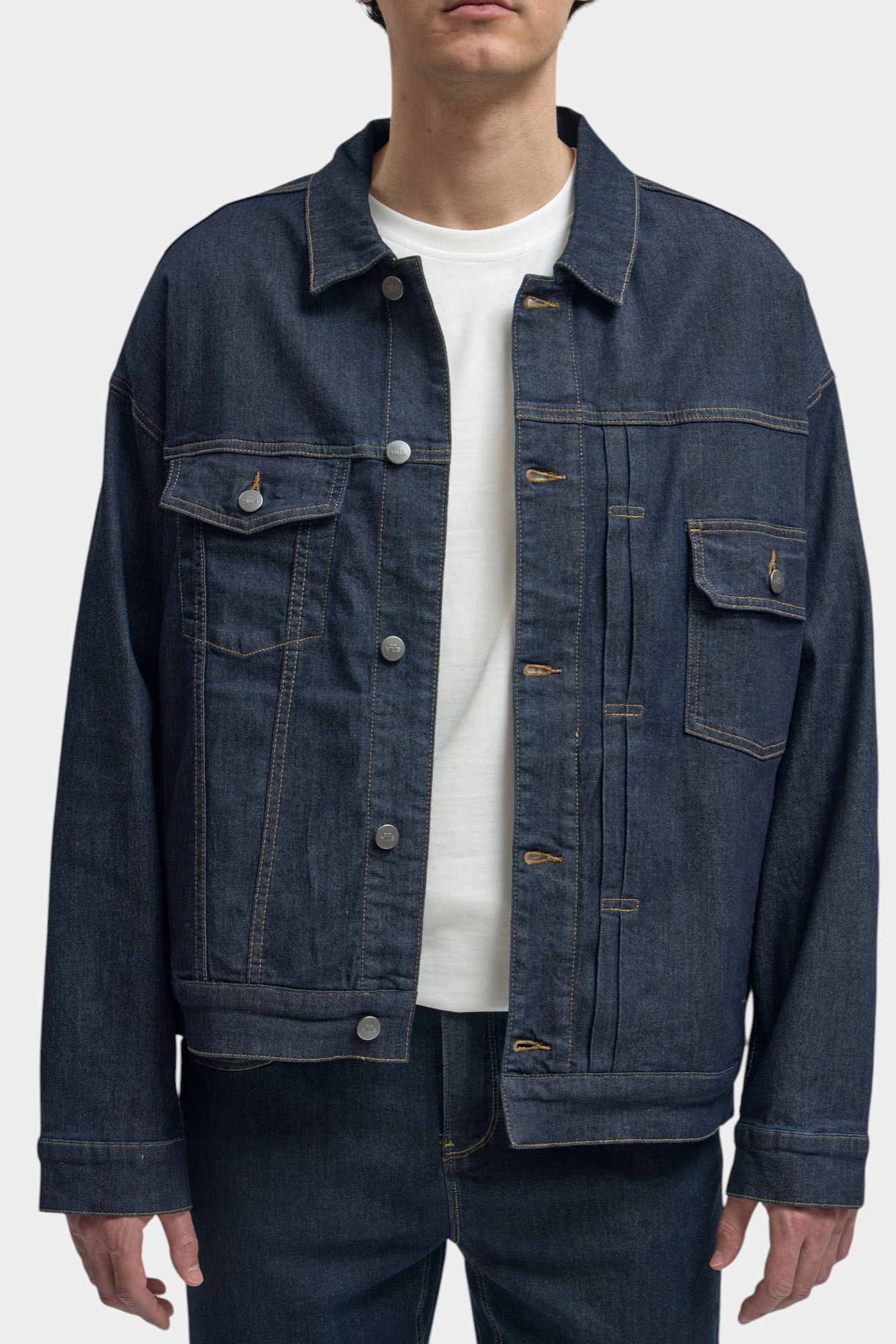 M-261-FT-56-0011 Куртка джинсовая The Hills Синий