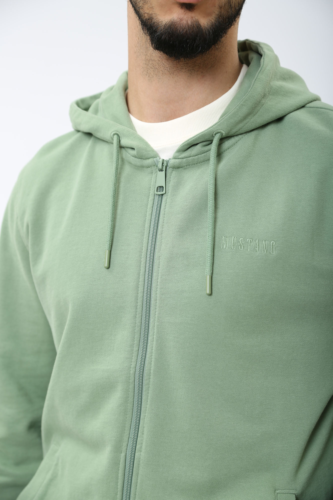 1014795 Толстовка Mustang Зеленый
