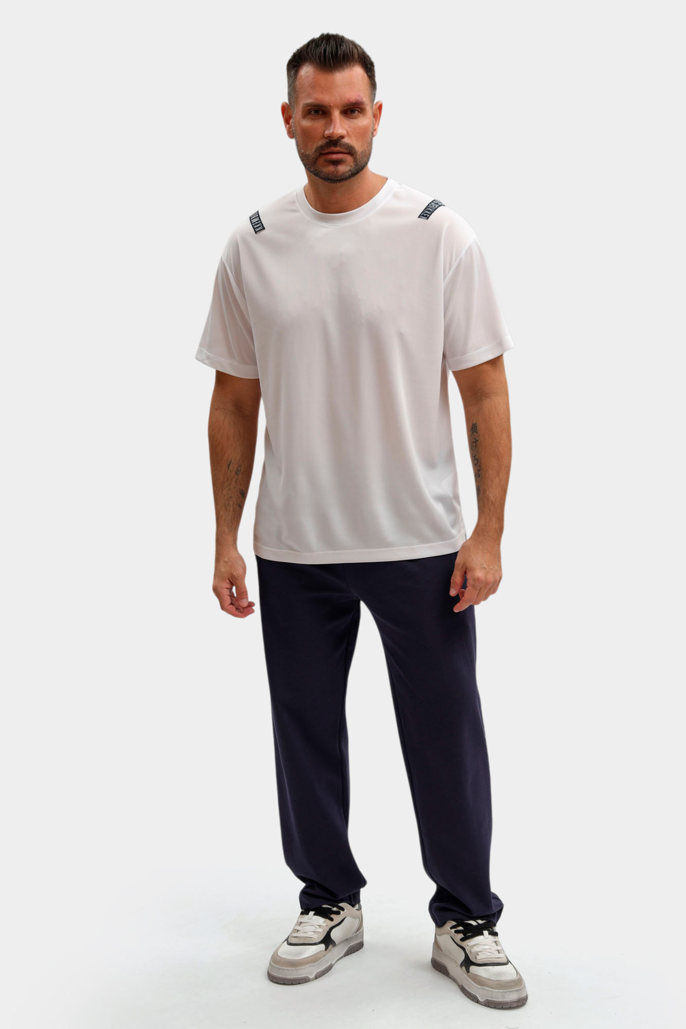 BMT1561 Футболка Bikkembergs Белый