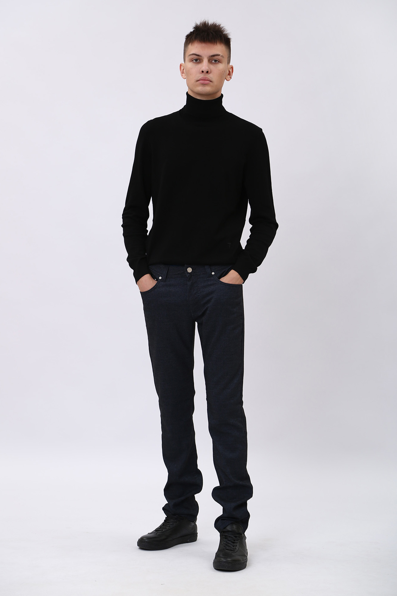 524816_265840 Брюки 5-карманные  Karl Lagerfeld Синий