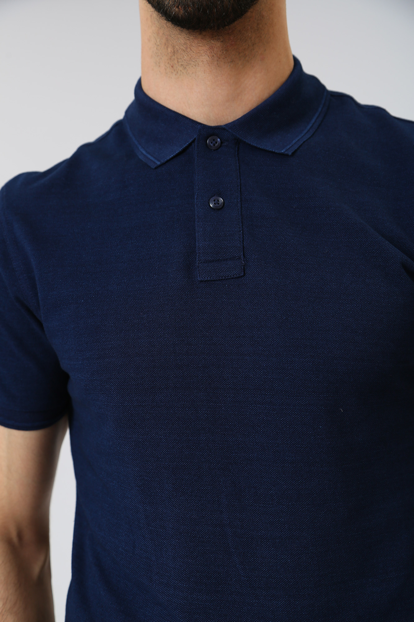 30036006_10014754 Поло Strellson Синий