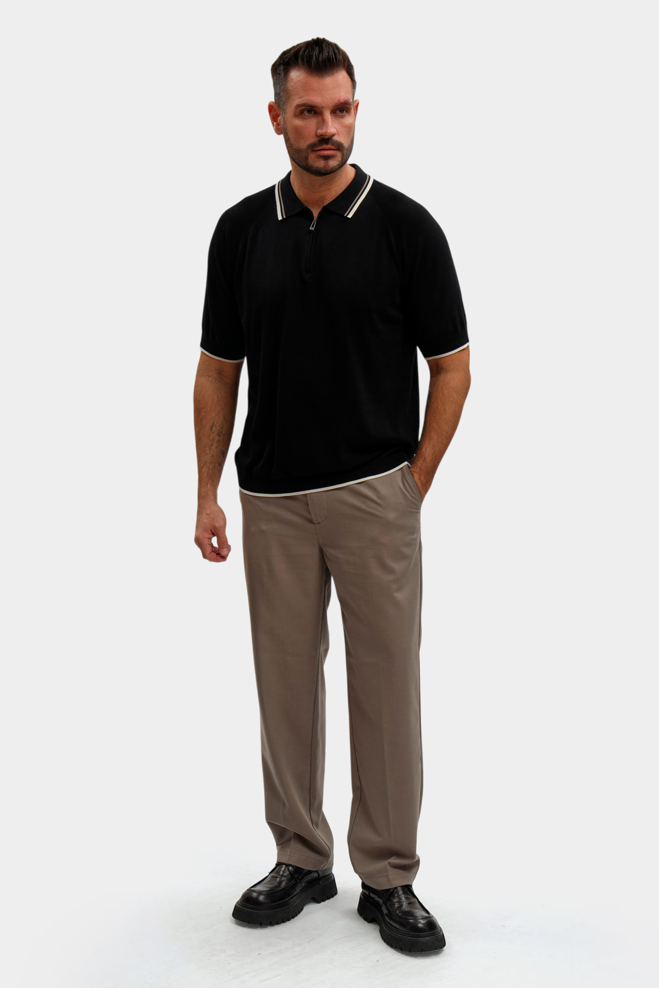 XM001977_AF20139 Поло Armani Exchange Черный