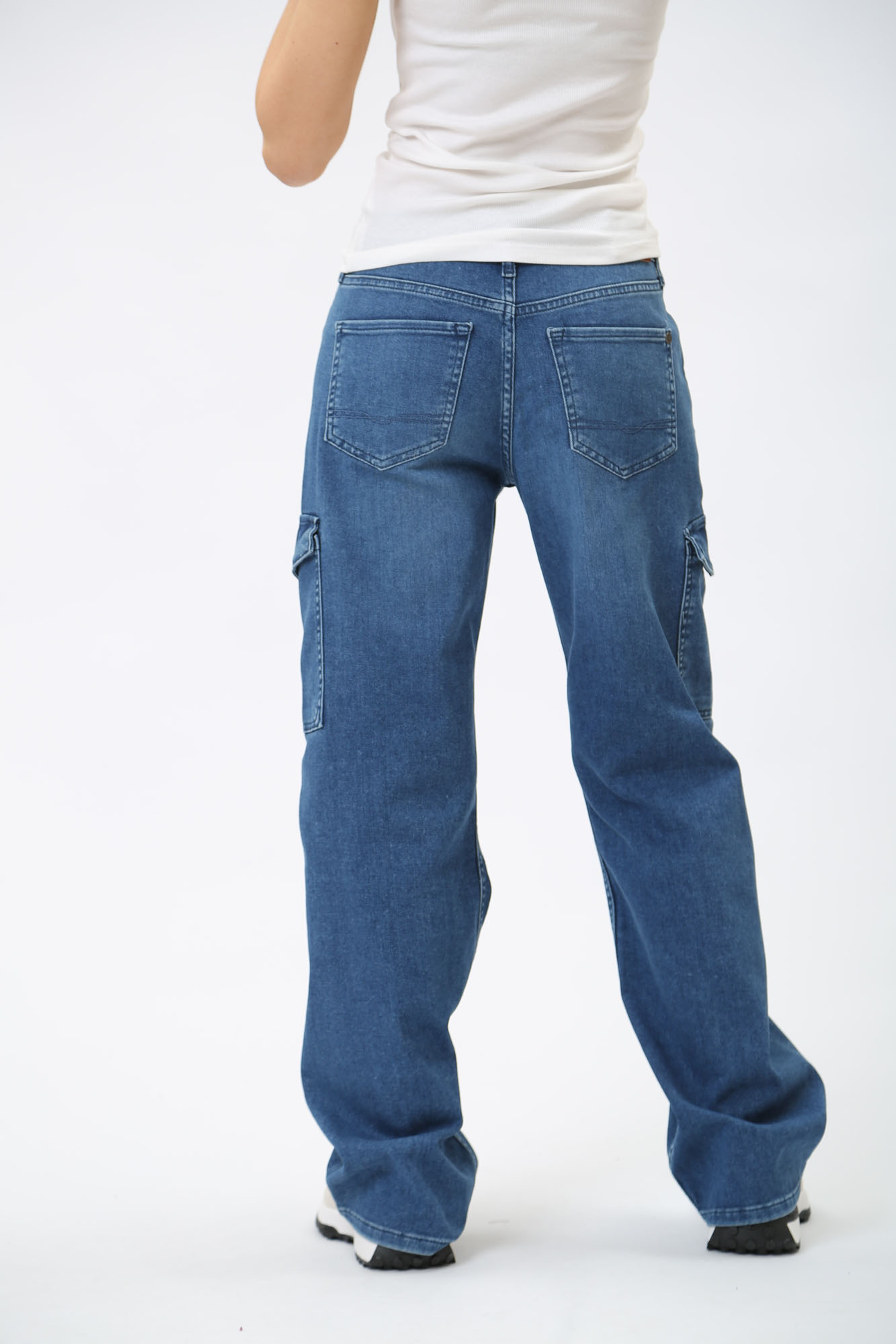PL204695 джинсы loose st jeans hw utility  pepe jeans 