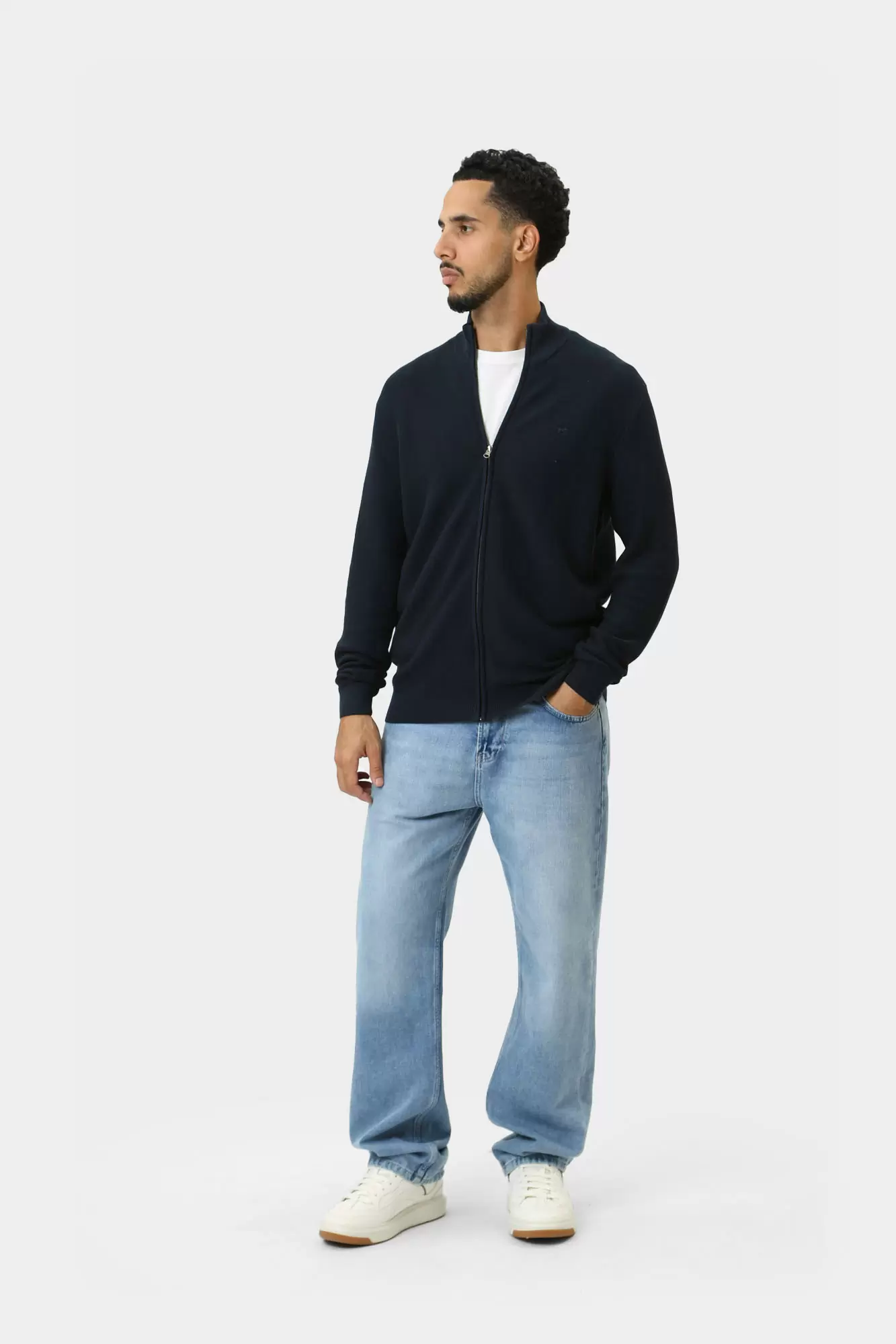 1015476 Кардиган Mustang Синий