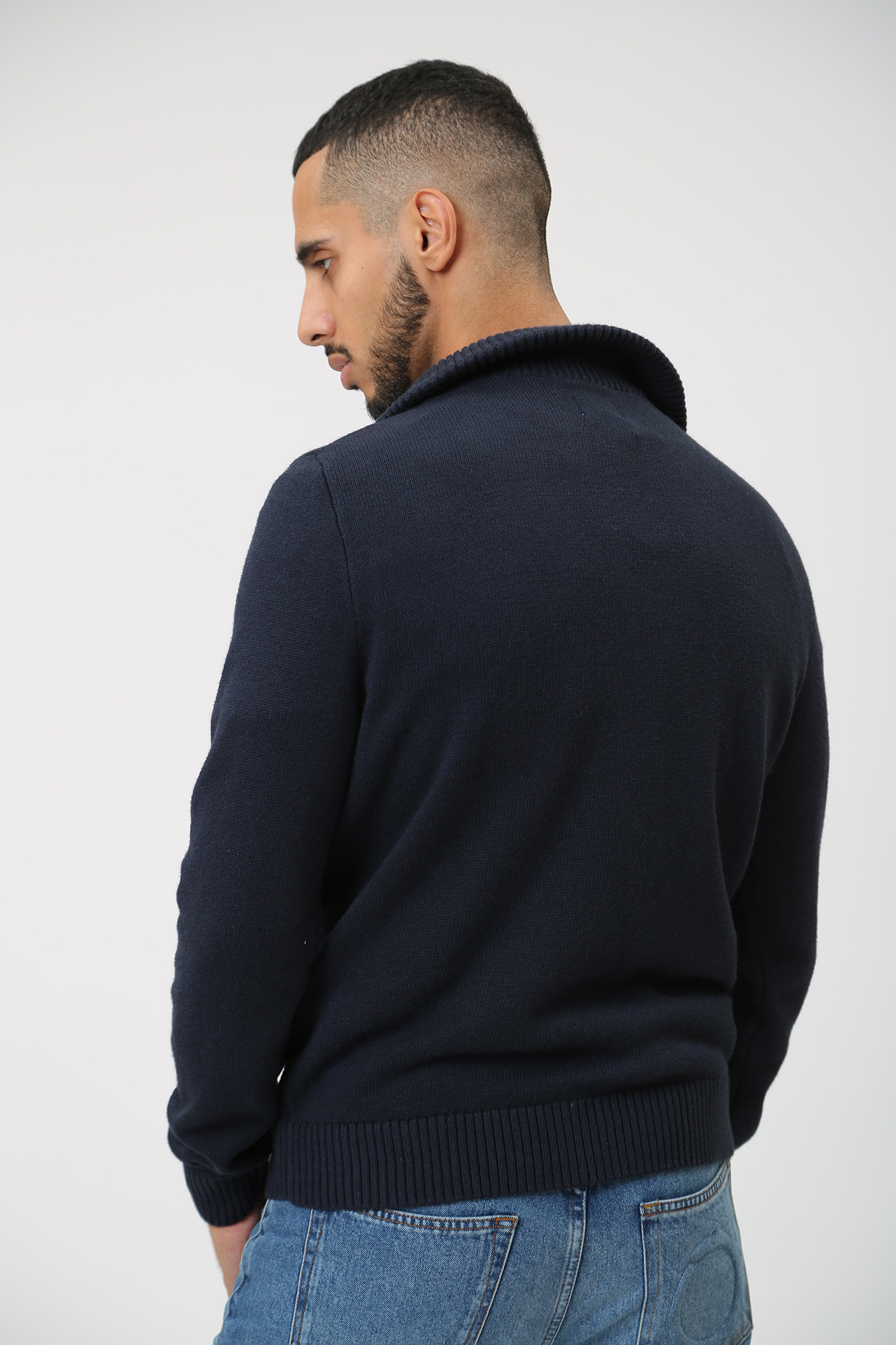 1014121 Джемпер Mustang Синий