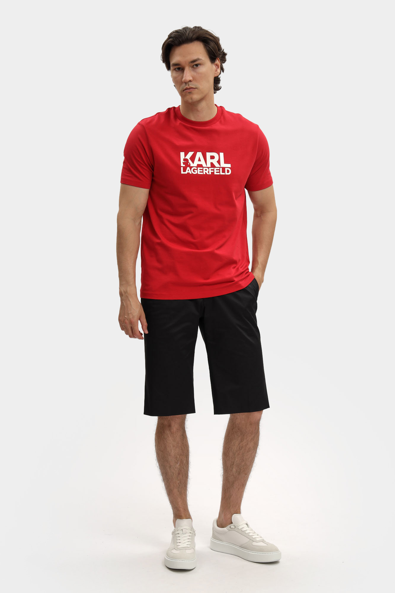 553235_755087 Футболка Karl Lagerfeld Красный