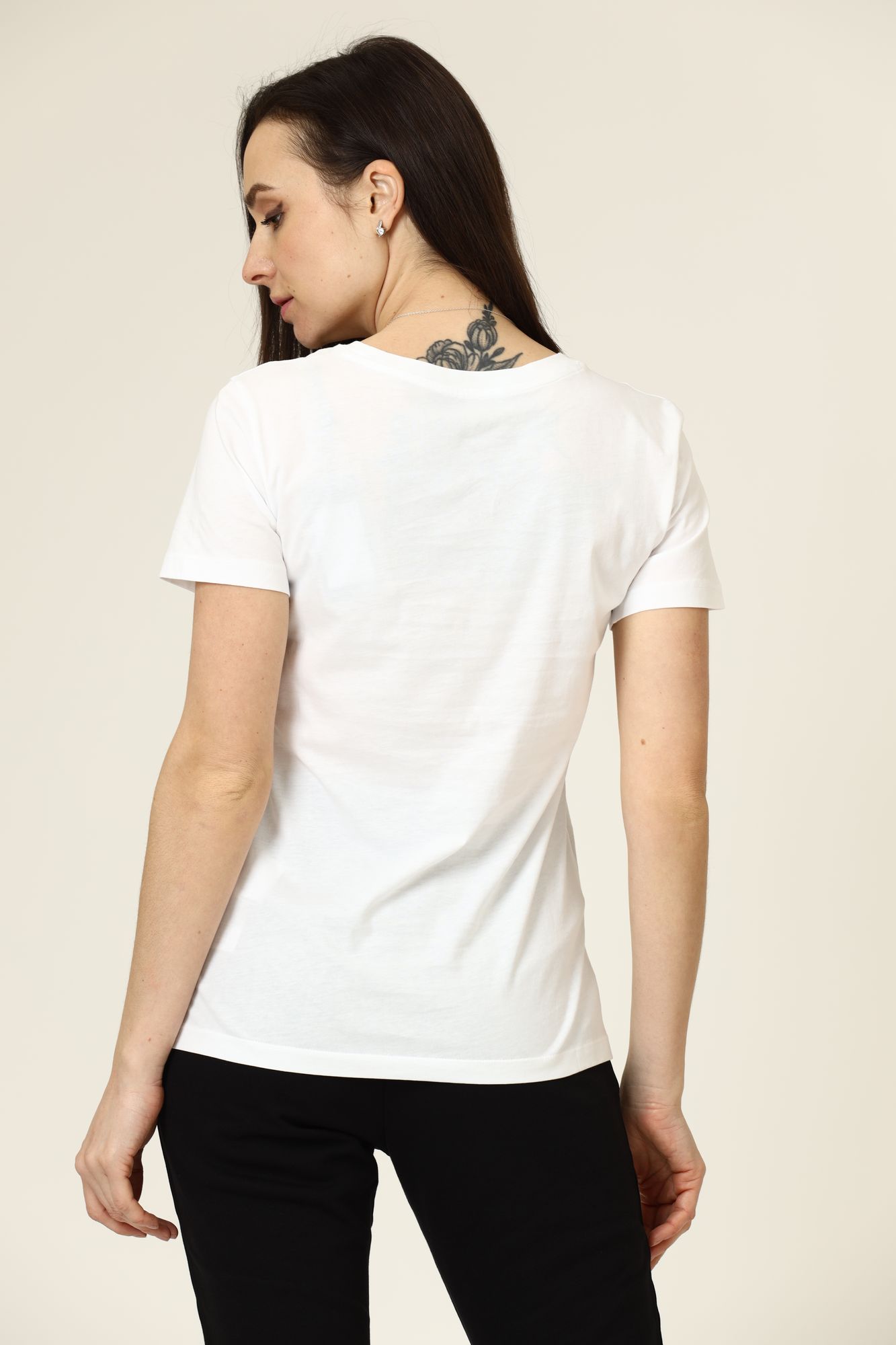 3KYTGG_YJ3CZ_1000_OPTIC WHITE футболка armani exchange 