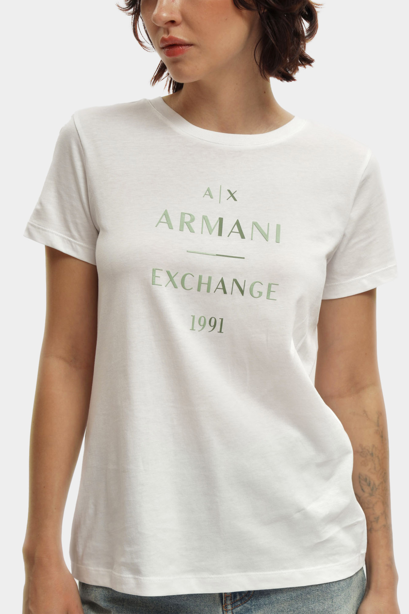 XW000522_AF17172 футболка armani exchange 