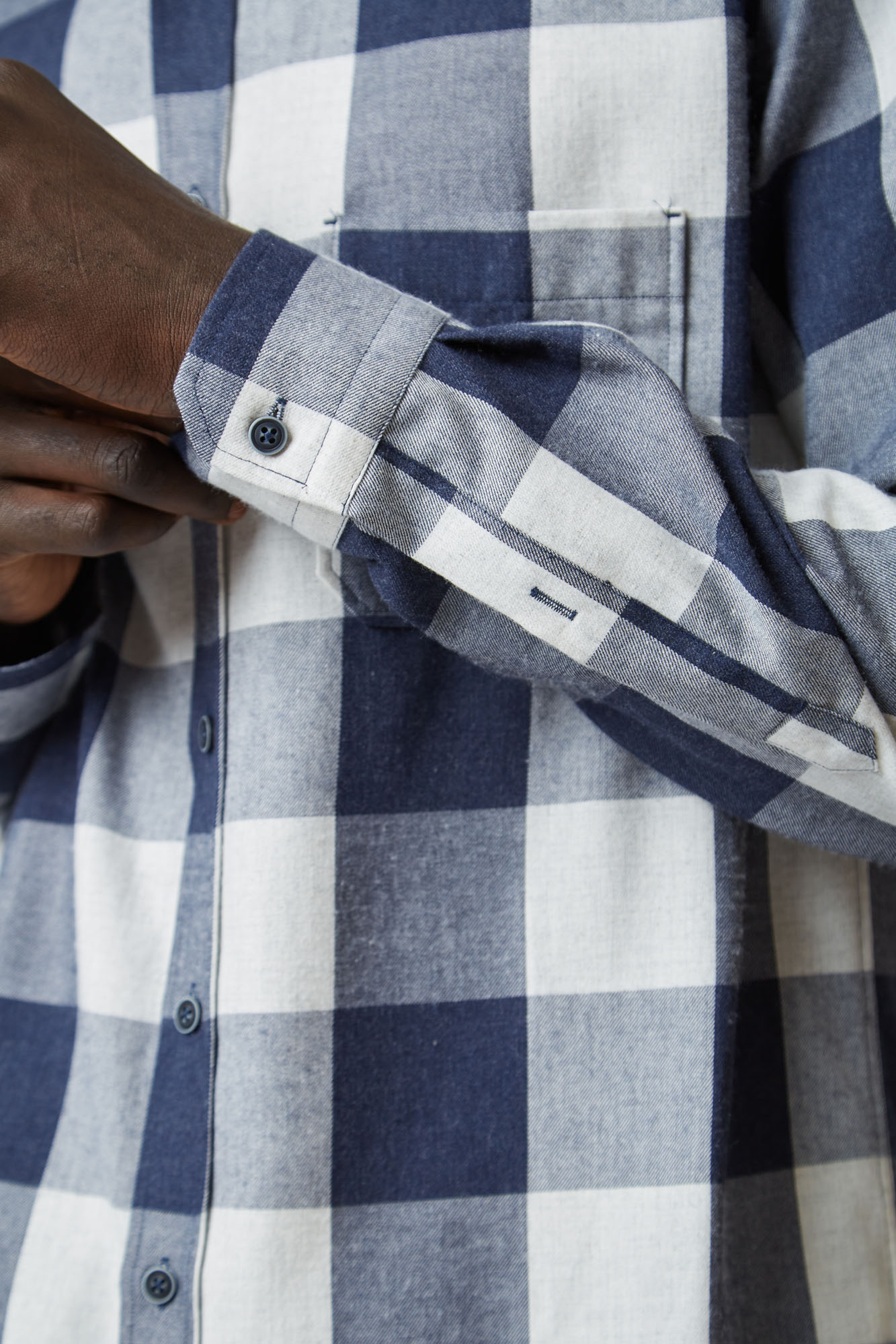 VM-BAL-58-005 Рубашка с длинным рукавом Van Mich Синий