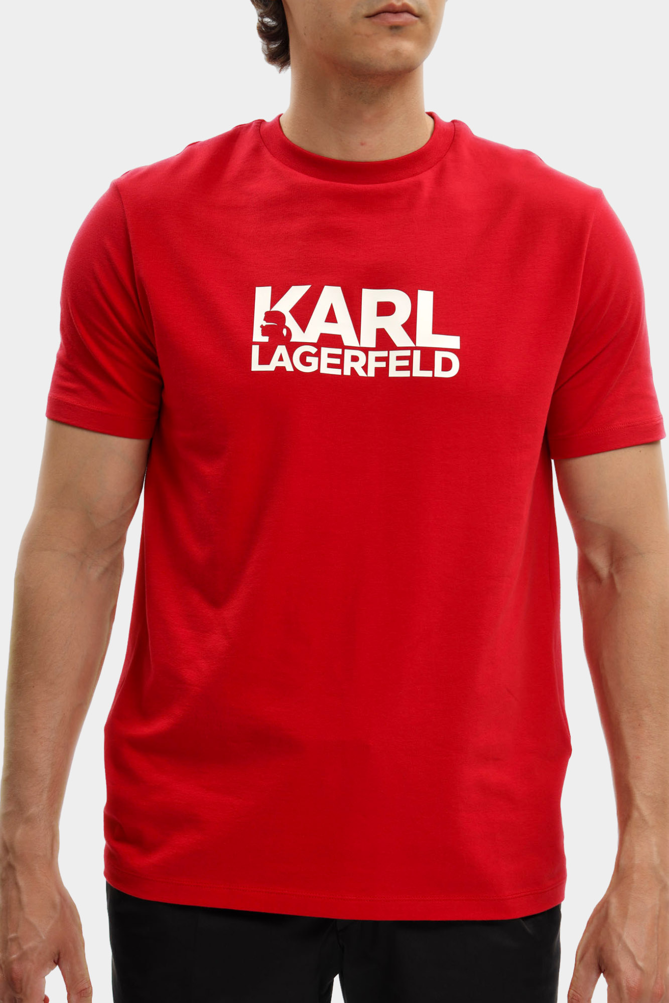 553235_755087 Футболка Karl Lagerfeld Красный