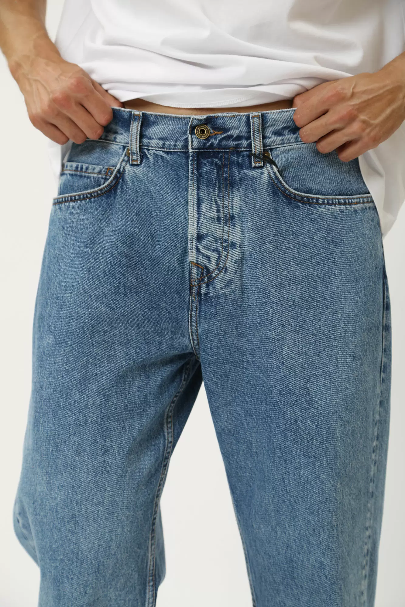 PM207705MP6 Брюки джинсовые Pepe Jeans Синий