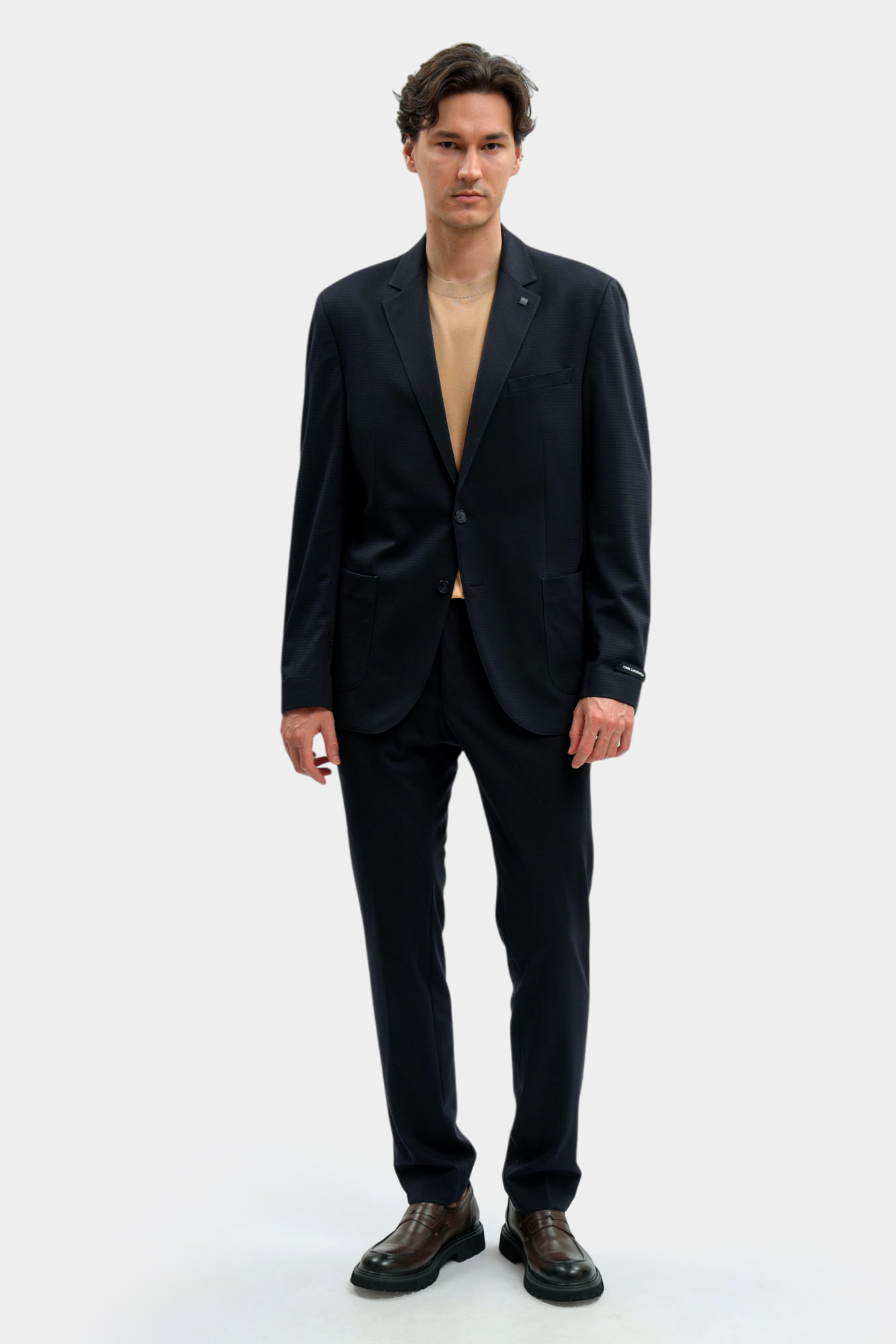 561034_155280 Пиджак классический Karl Lagerfeld Синий