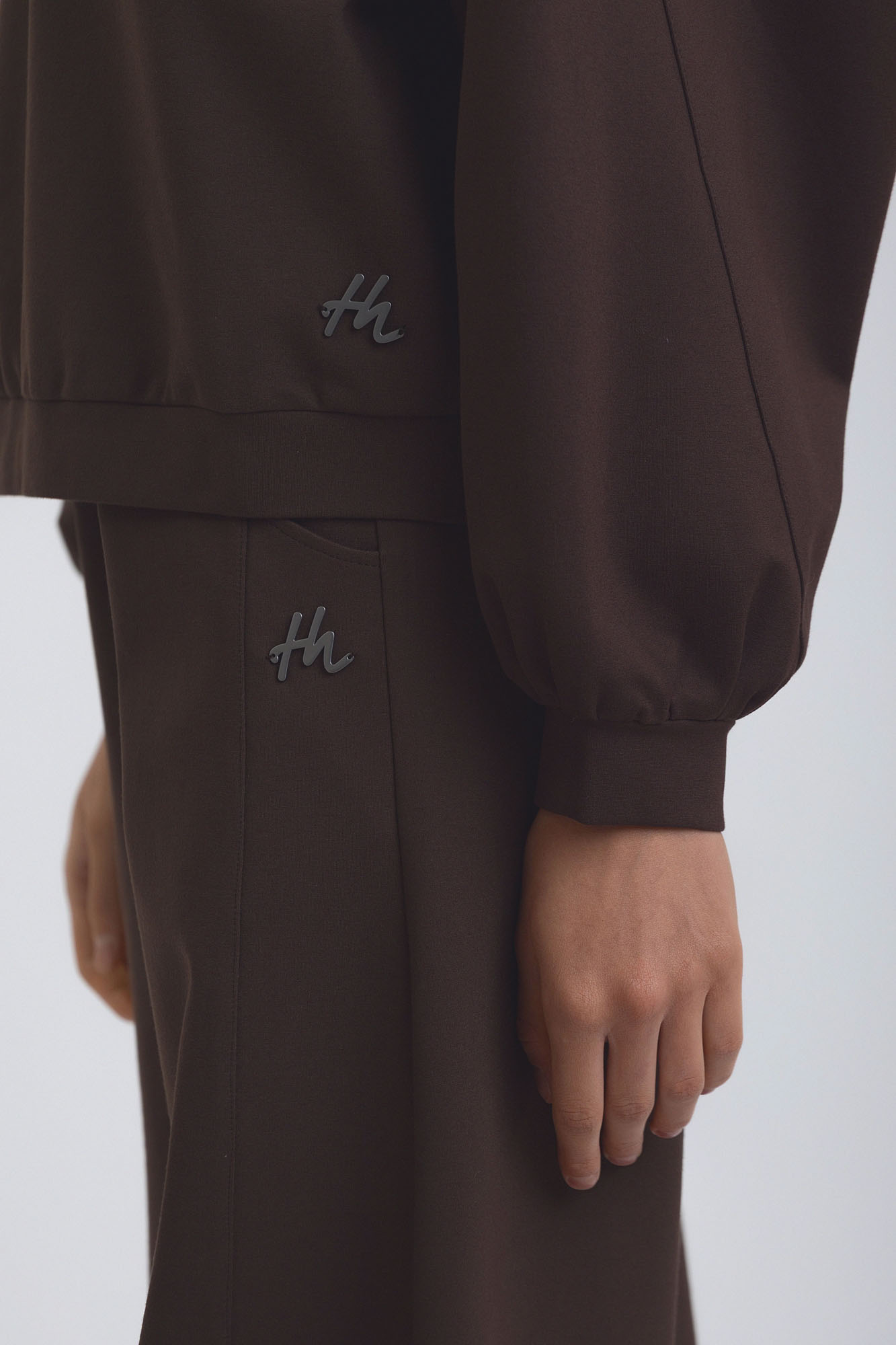 Свитшот The Hills Коричневый