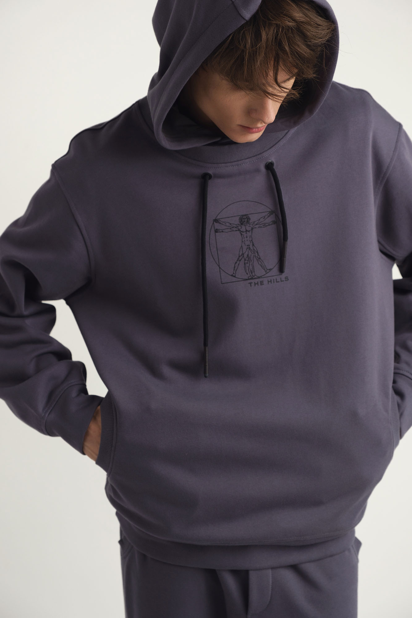 M-242-P-20-0019 Худи The Hills Синий