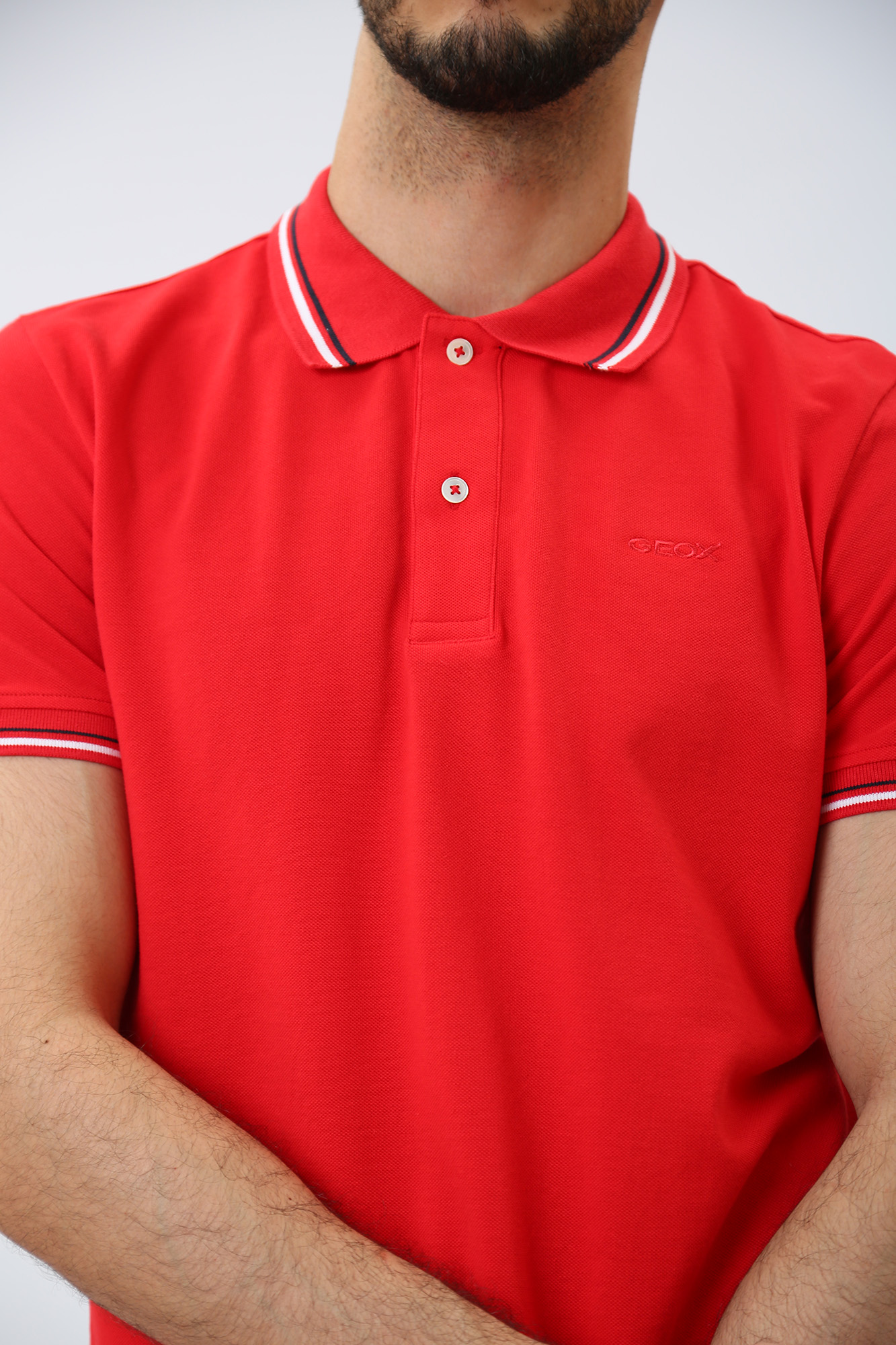 M3510AT2649F Поло Geox Красный