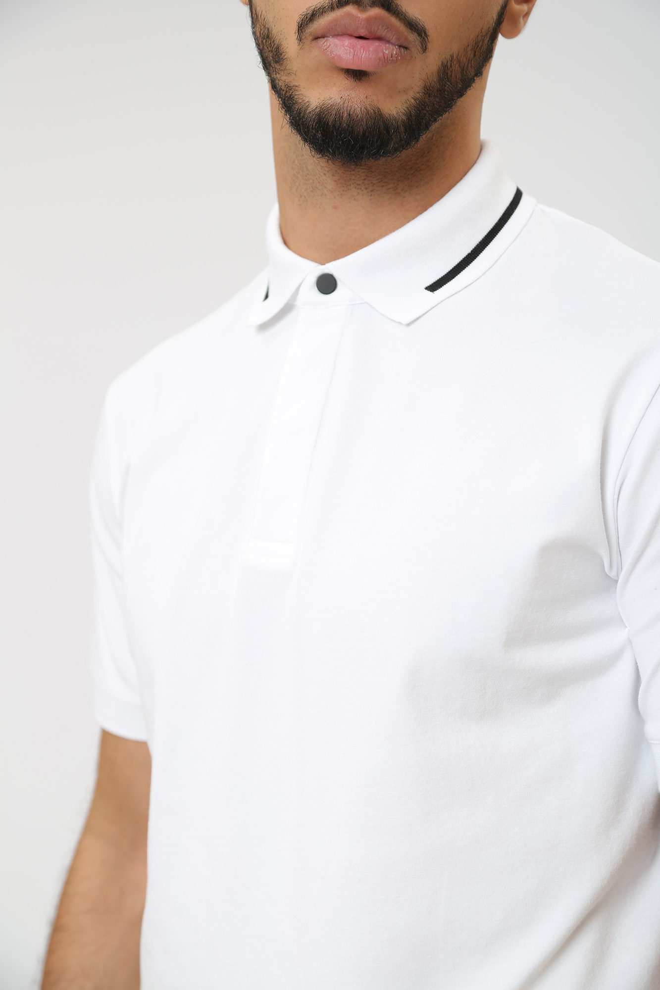 534221_745019 Поло Karl Lagerfeld Белый