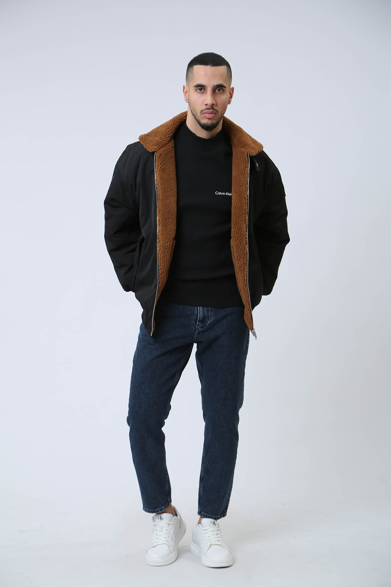 J30J324123 Куртка двусторонняя Calvin Klein Jeans Черный