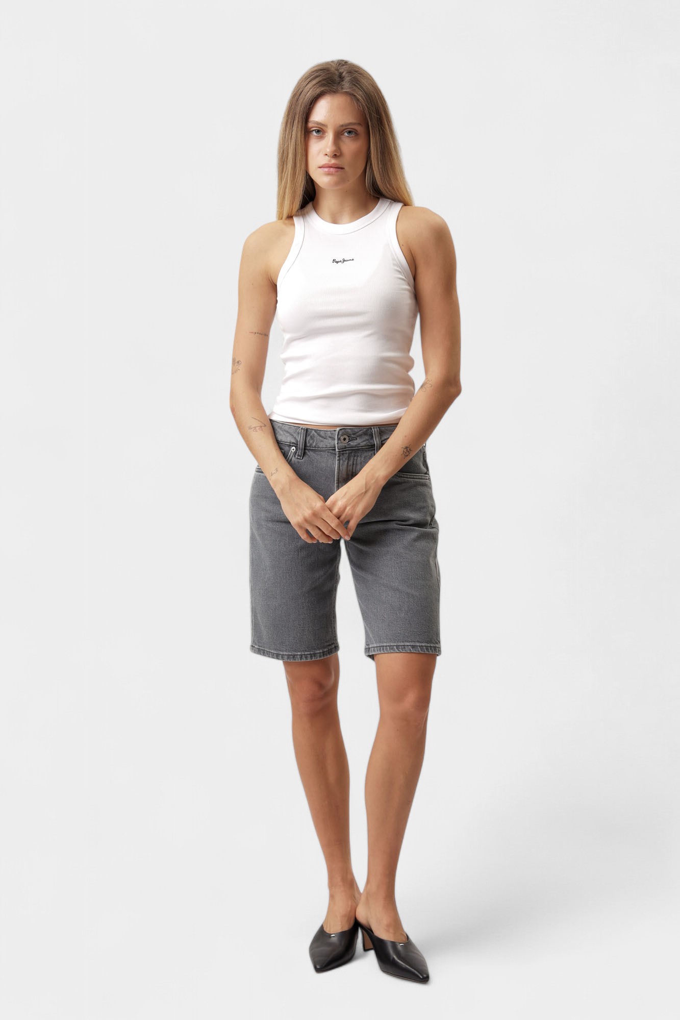 PL801189UN3 шорты джинсовые pepe jeans 