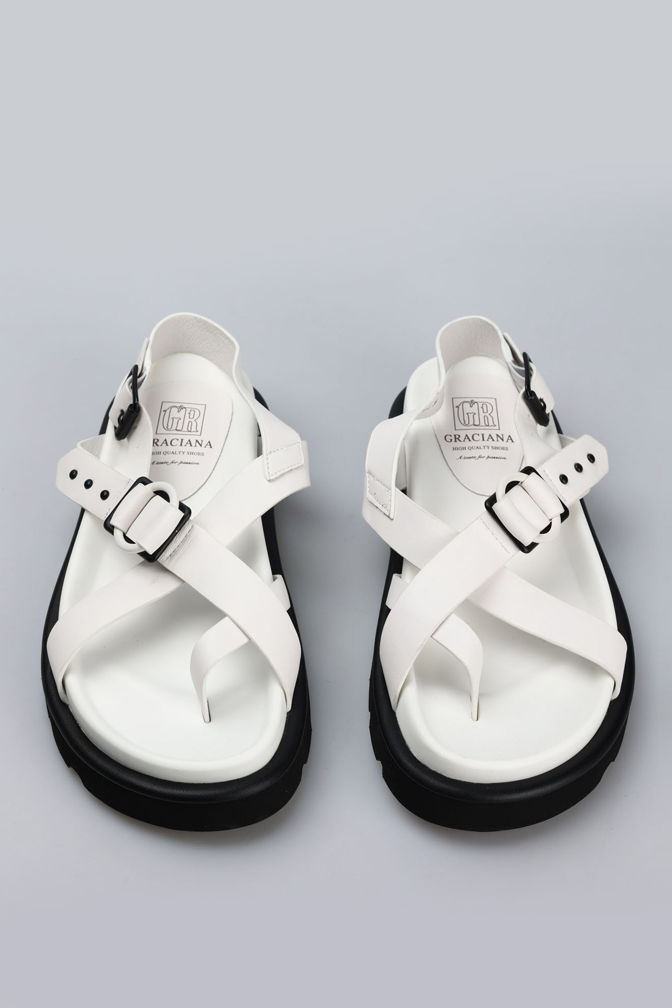 QS569-F201 Сандалии Graciana Белый