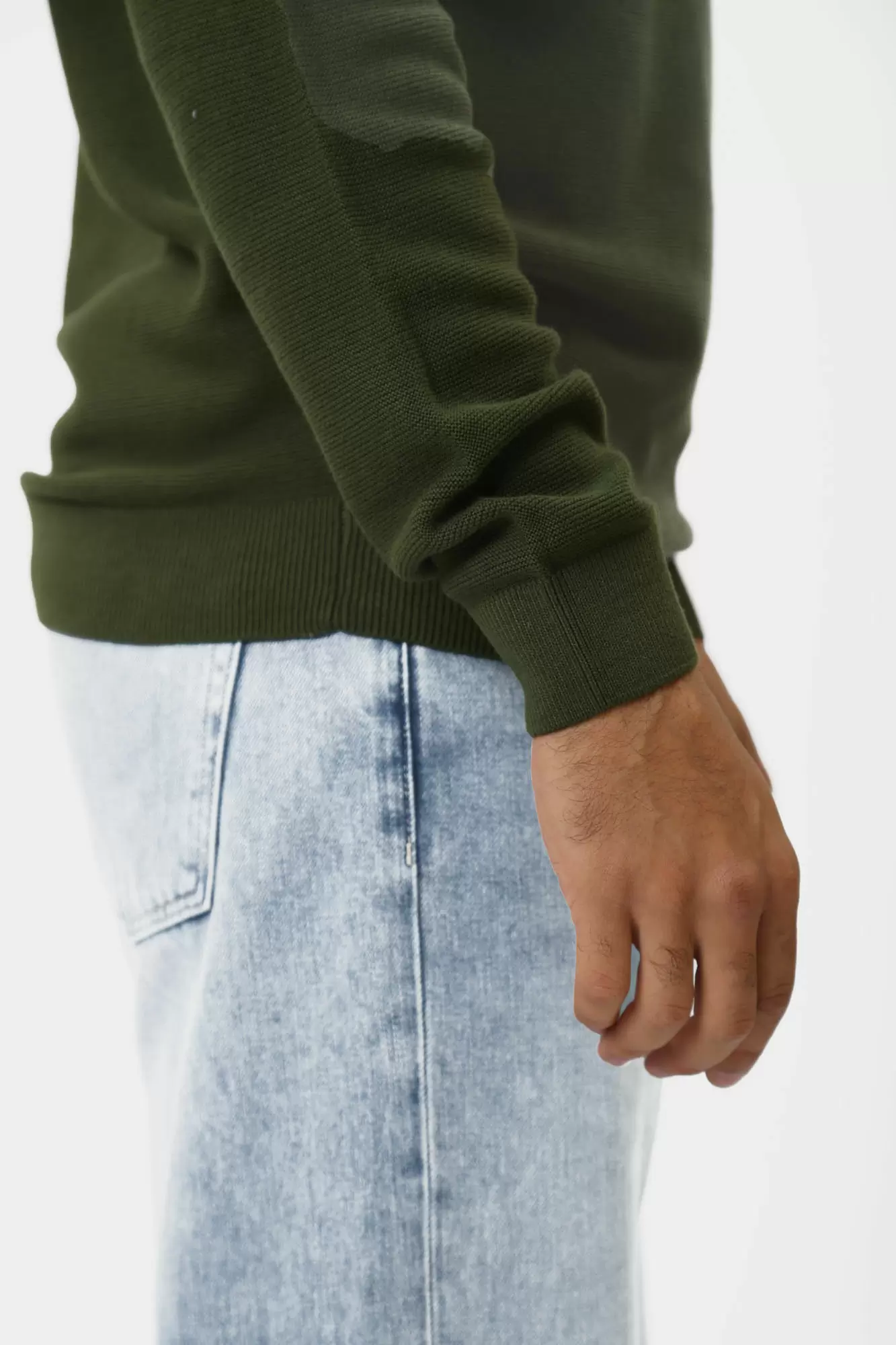 1015472 Джемпер Mustang Зеленый