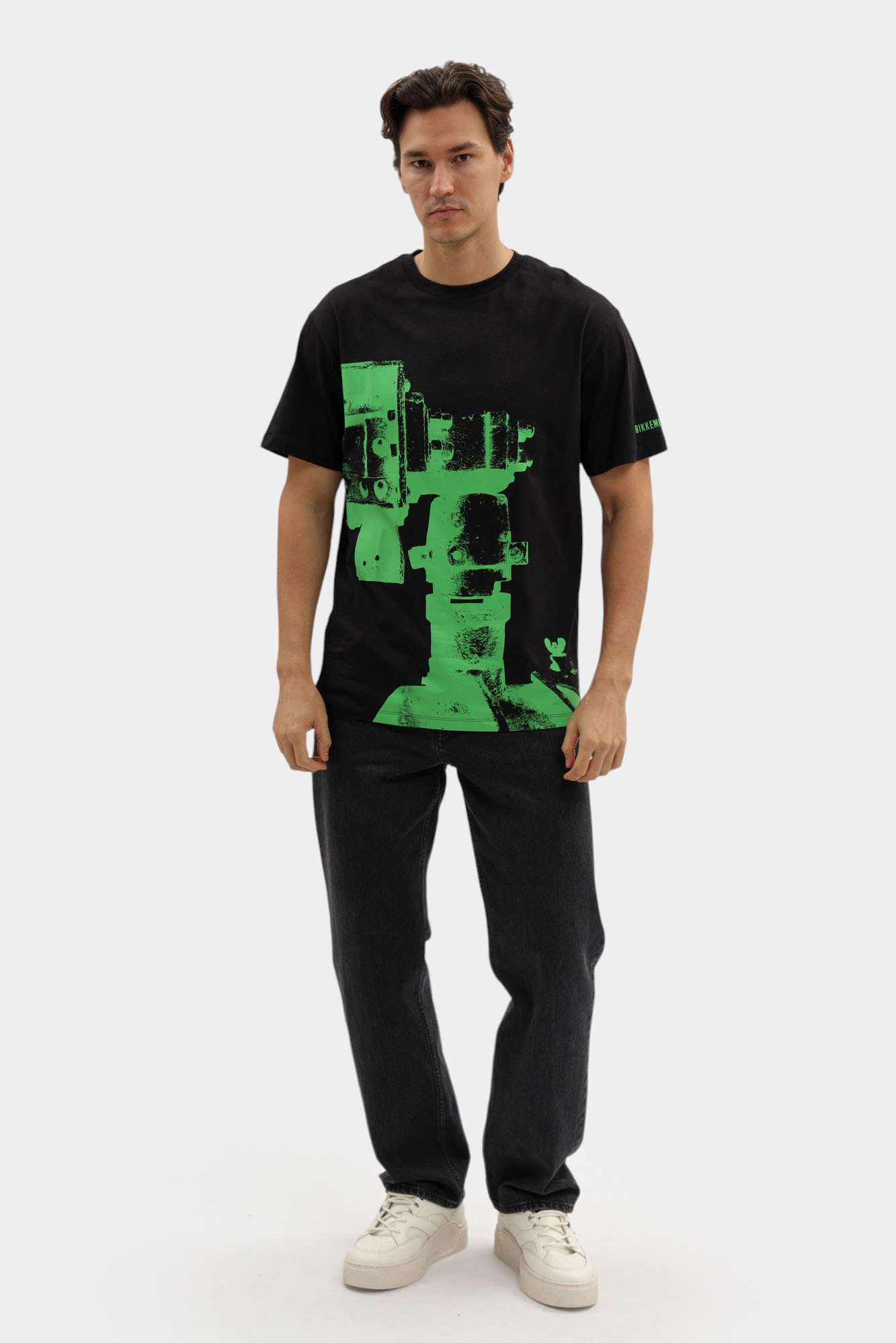 BMT1221 Футболка Bikkembergs Черный