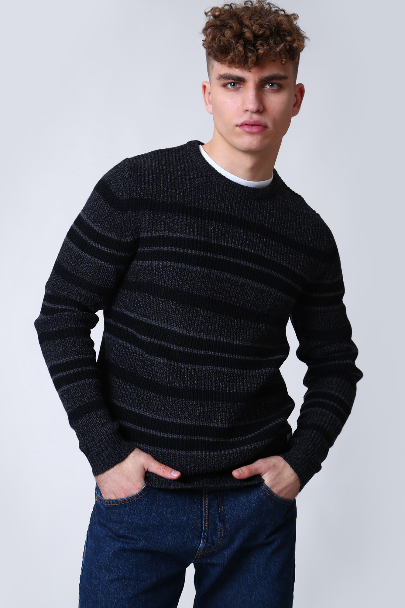 12217487 Свитер Jack & Jones Серый