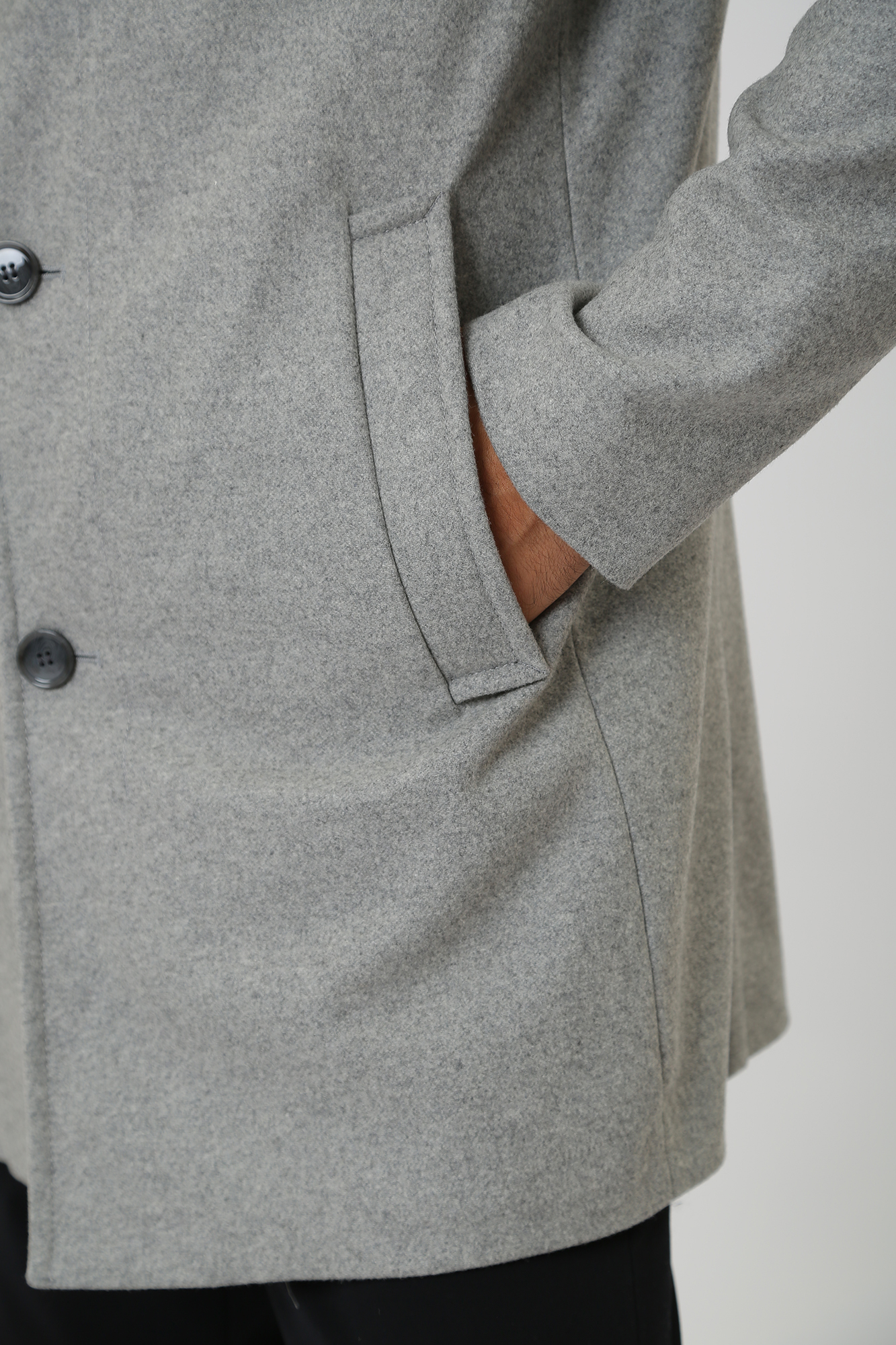 30039145_10016436 Пальто Strellson Серый