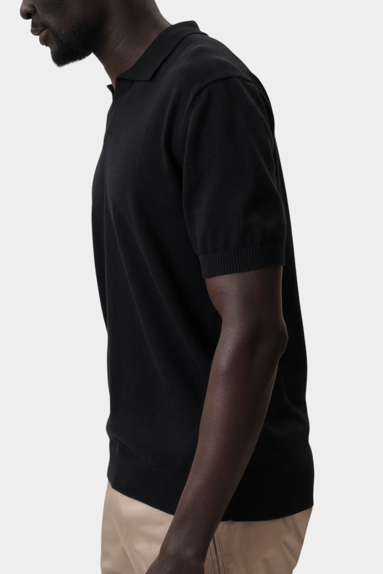 BMM0803 Поло трикотажное Bikkembergs Черный