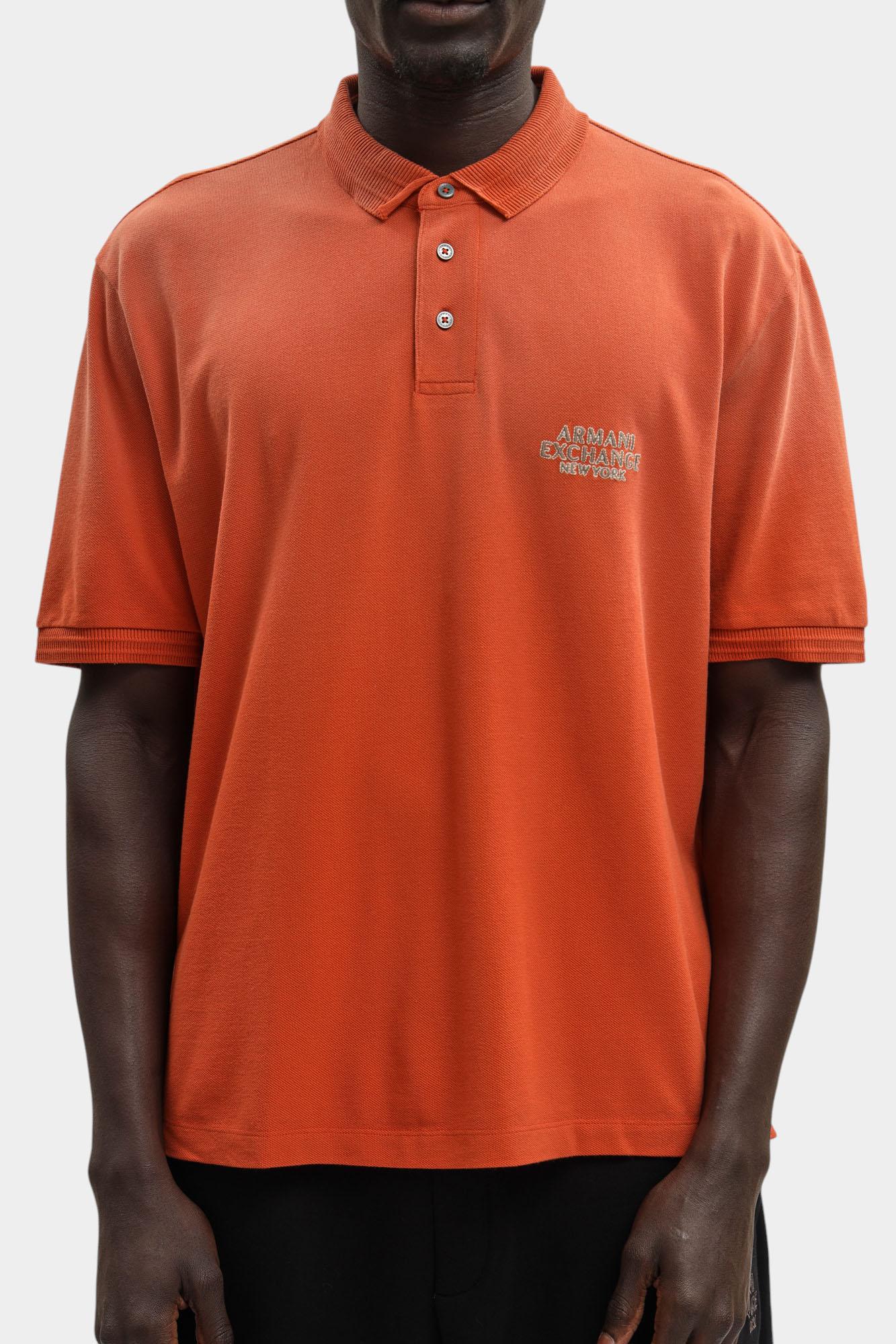Поло Armani Exchange Оранжевый