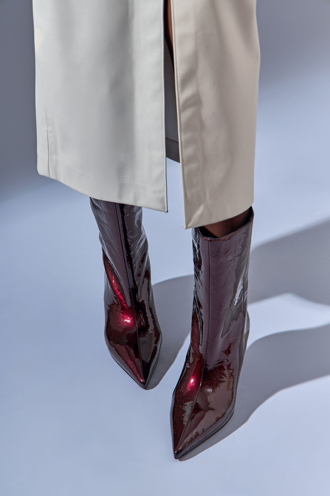 RP-L25910-802 Ботильоны закрытые Red Pin Бордовый