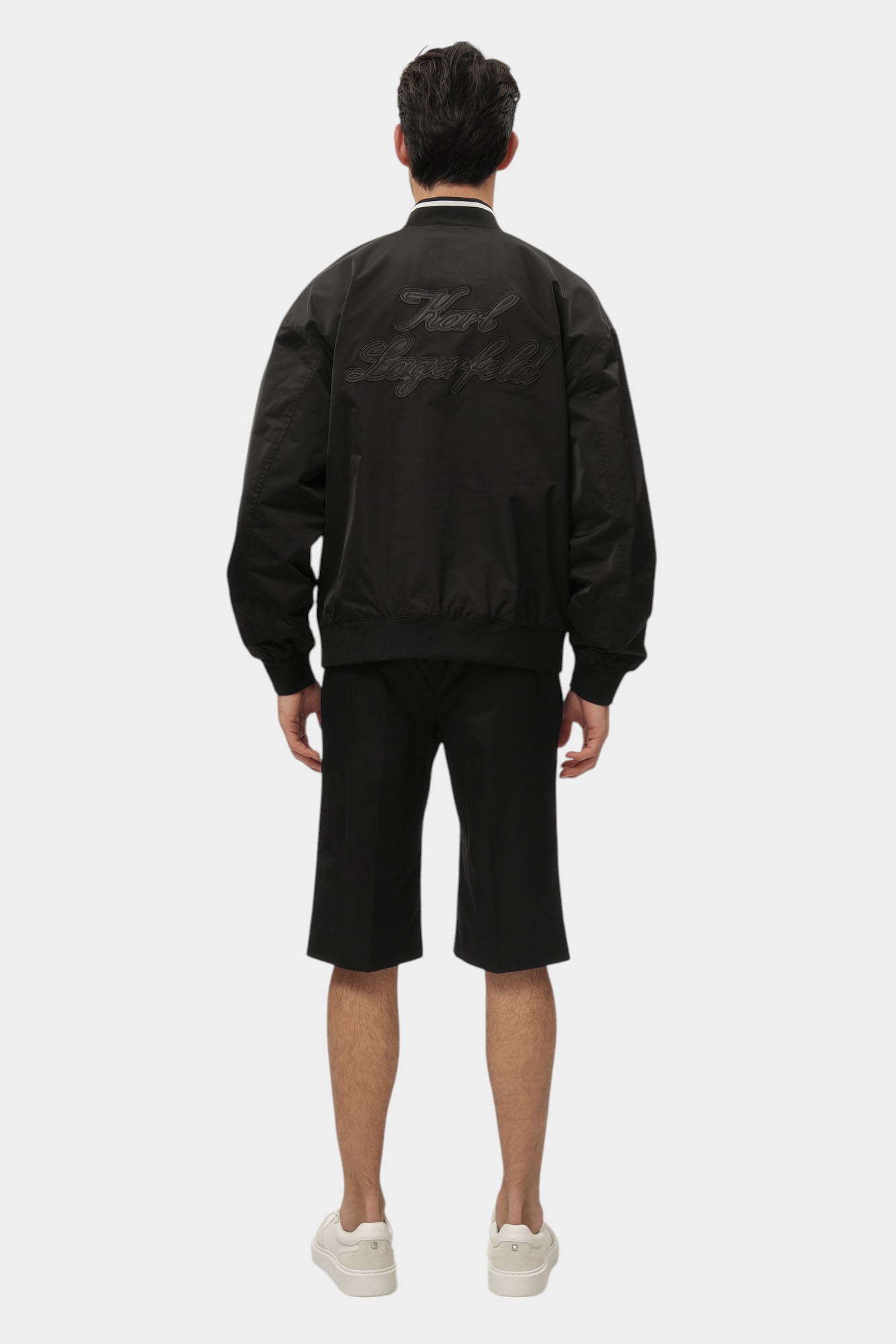 552533_505002 Бомбер Karl Lagerfeld Черный