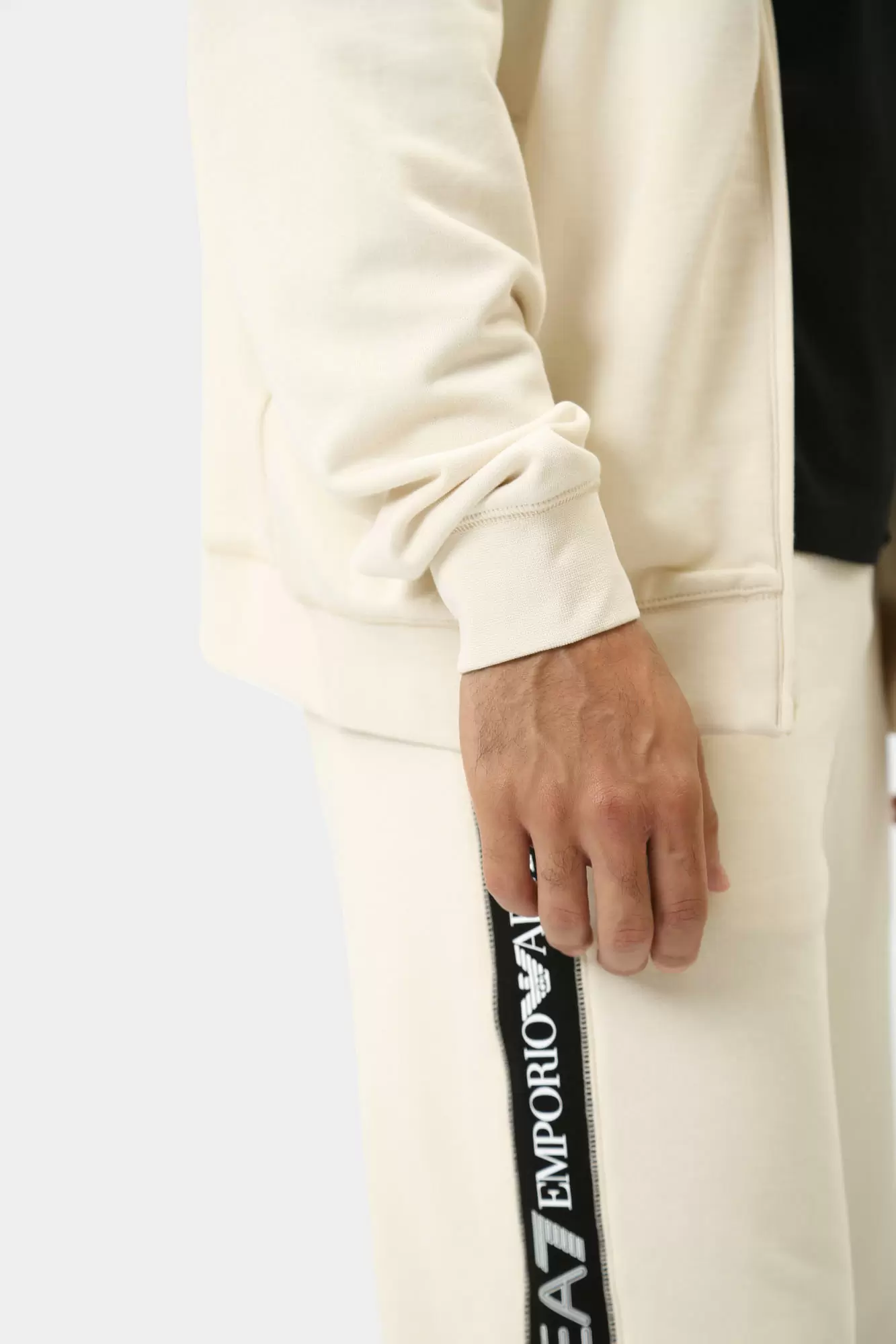 6DPM12_PJOGZ Толстовка с капюшоном EA7 Бежевый