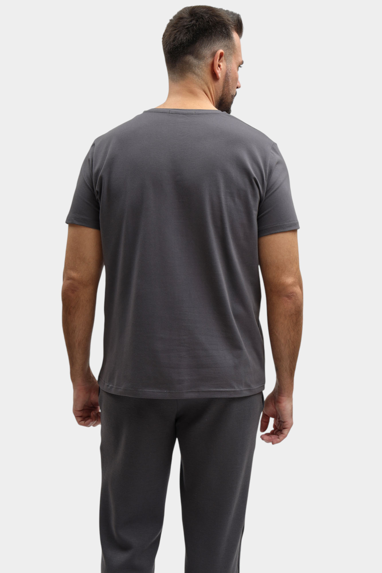 M-261-P-22-1406 Футболка The Hills Серый