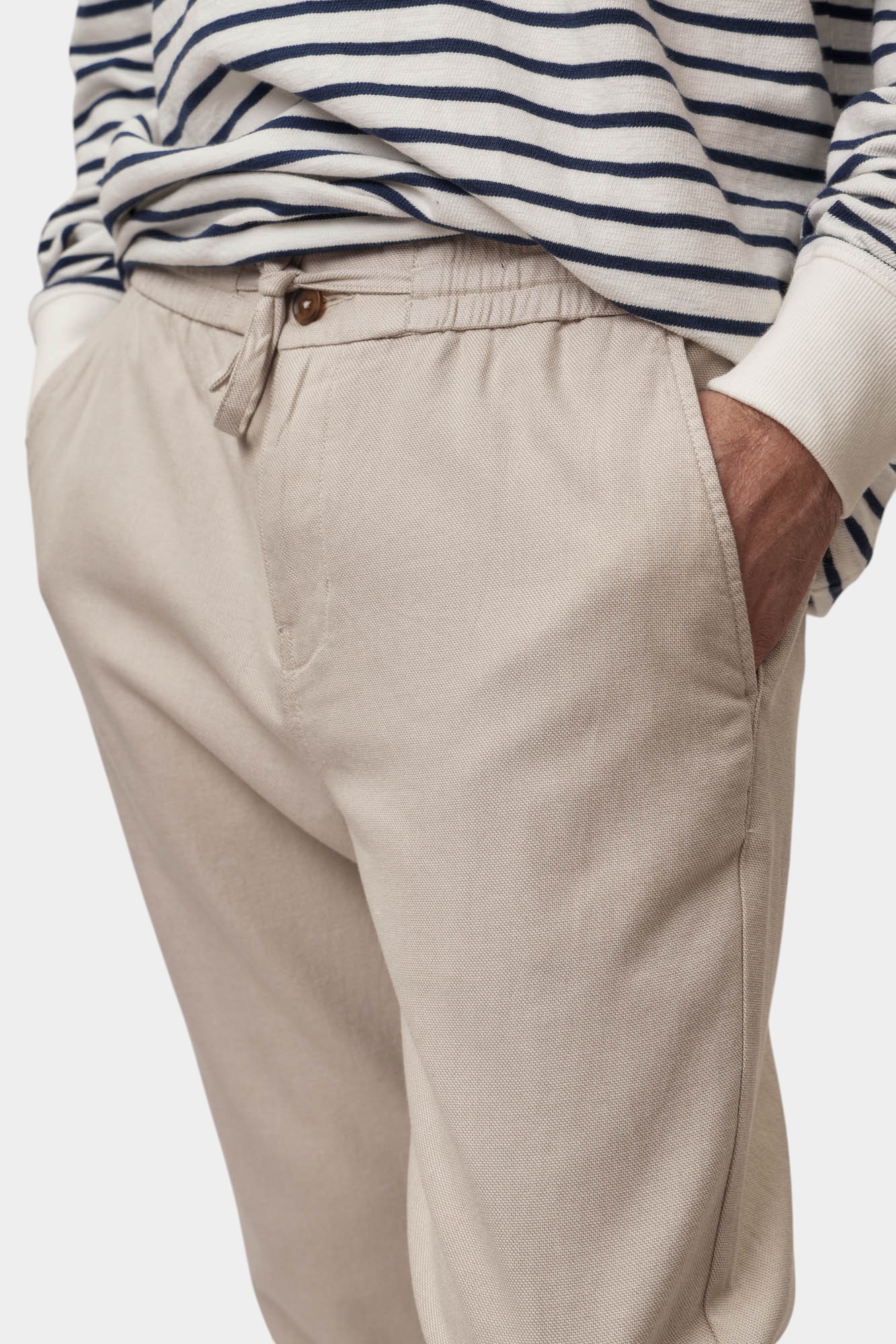 1016330 Брюки Mustang Бежевый