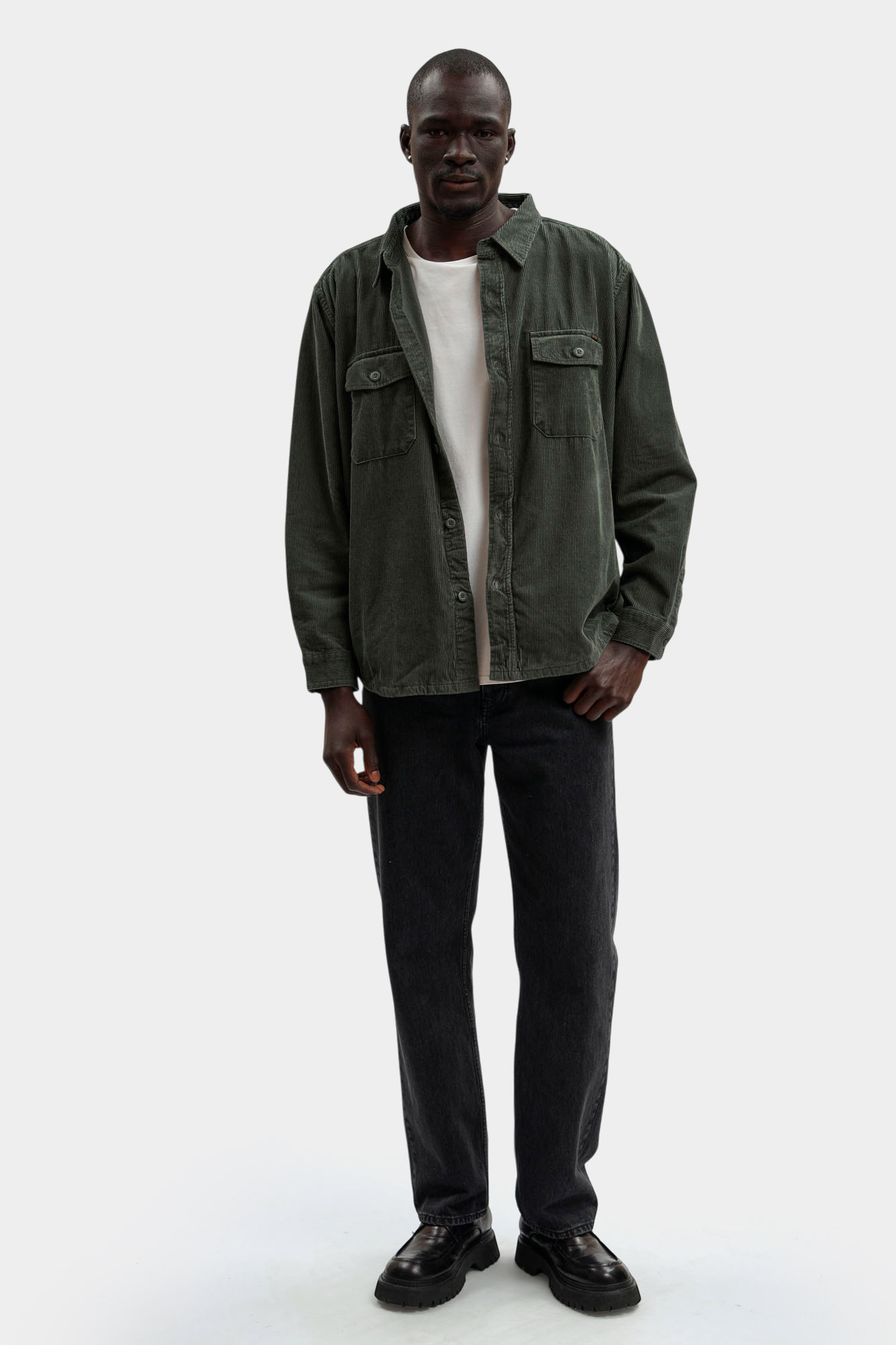 1017198 Рубашка Mustang Зеленый