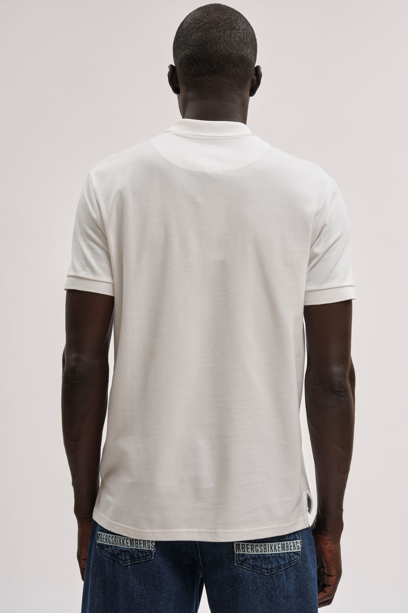 BMT1257 Поло Bikkembergs Белый