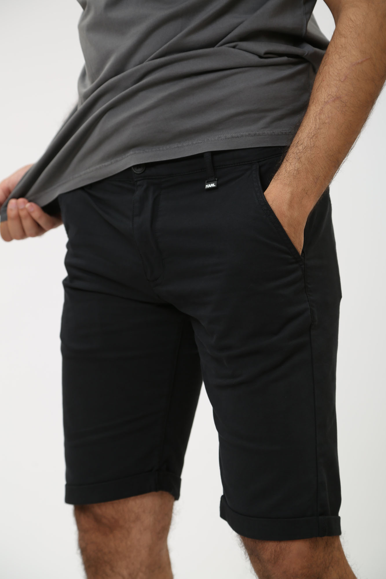 542826_255812 Шорты Karl Lagerfeld Черный